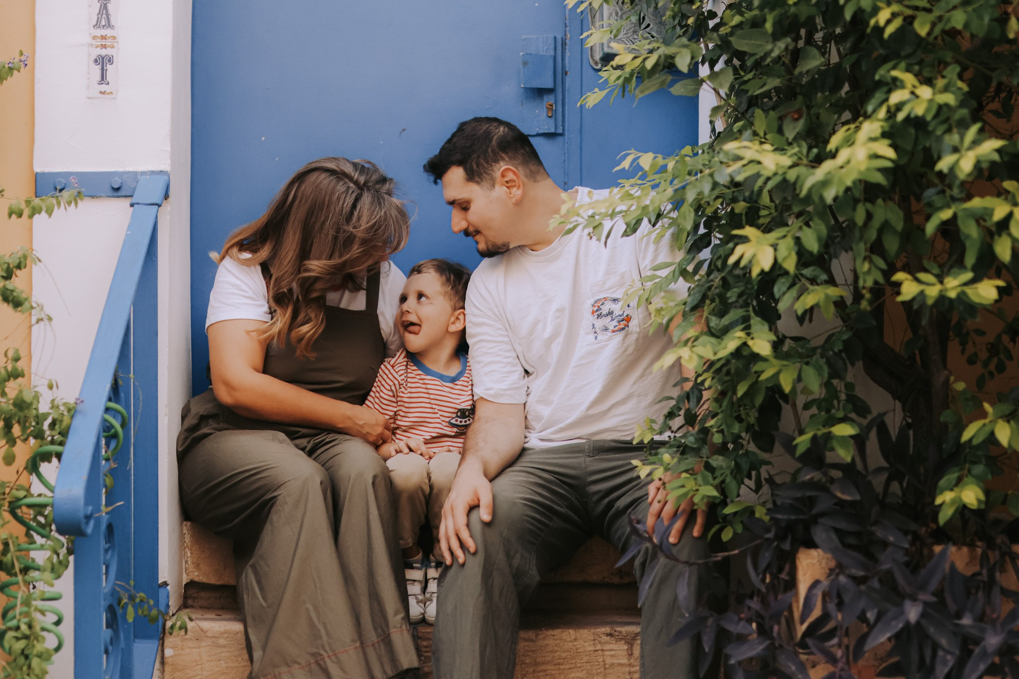 Nata, Misha and Mark, Tel Aviv | November 2025. Photographer in Israel Alice Milchin