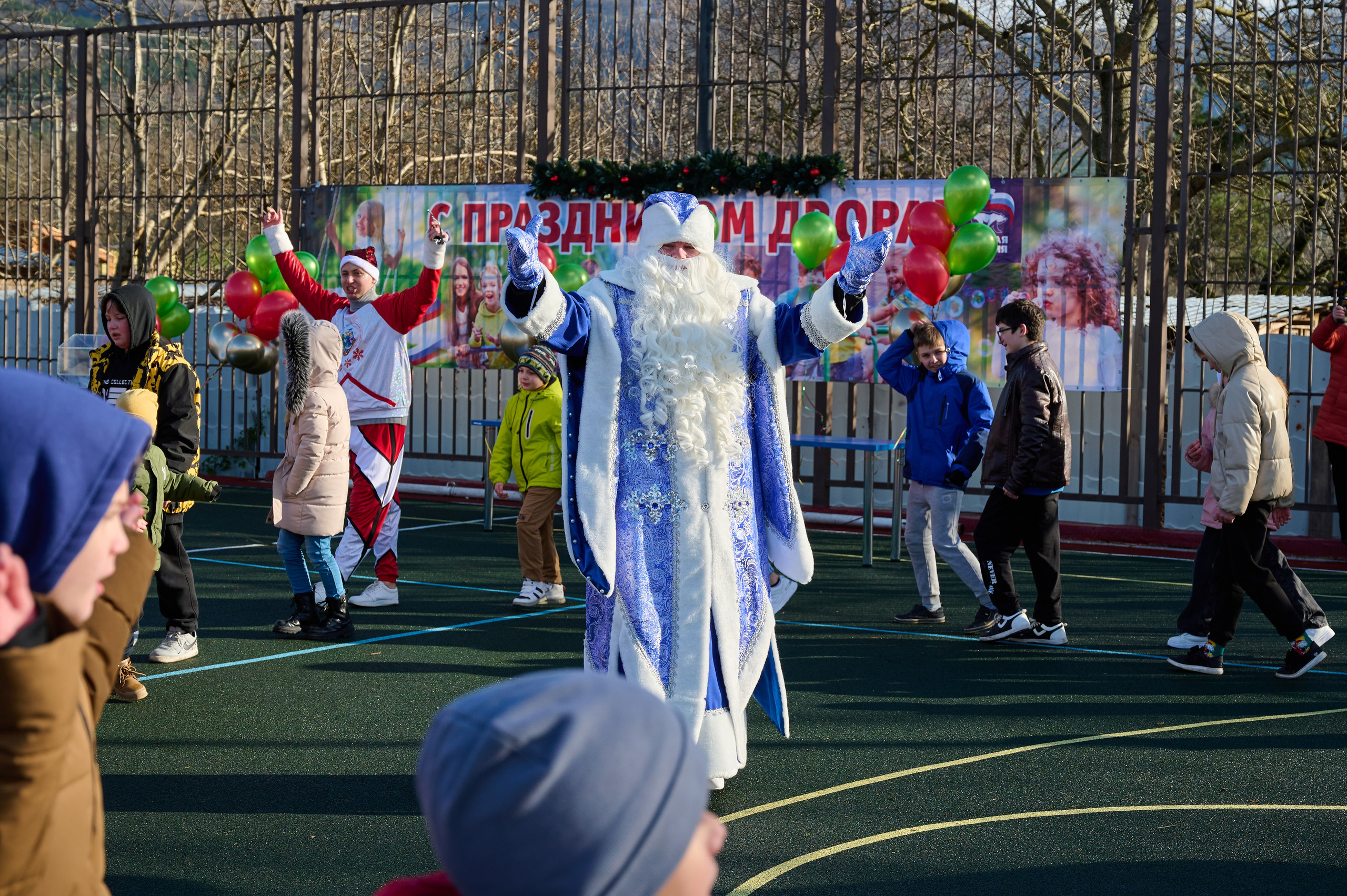 День двора в с. Виноградное. Жизнь курорта Кабардинка в фотографиях