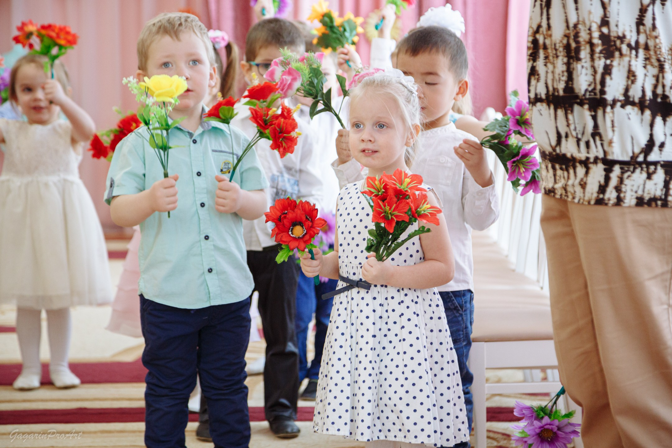 Репортаж в саду на утренник. GagarinProArt