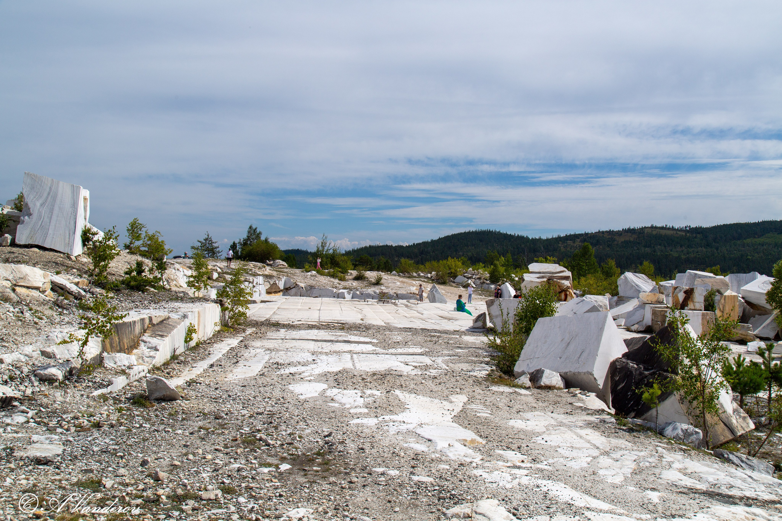 Мраморный карьер. Фотограф Омск | Александр Вандеров