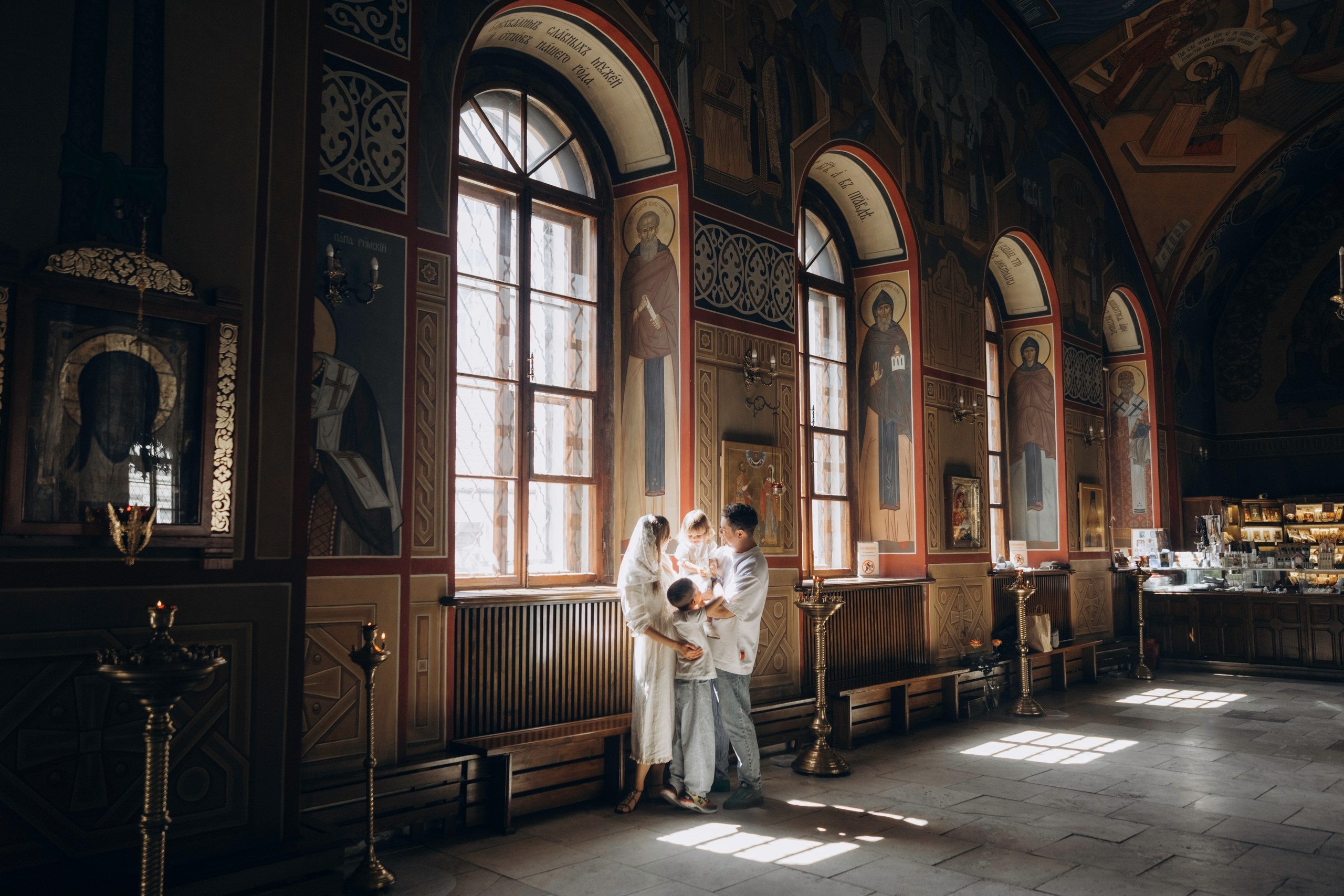 Крещение в храме Николая Чудотворца. Фотограф Светлана Мерзлякова