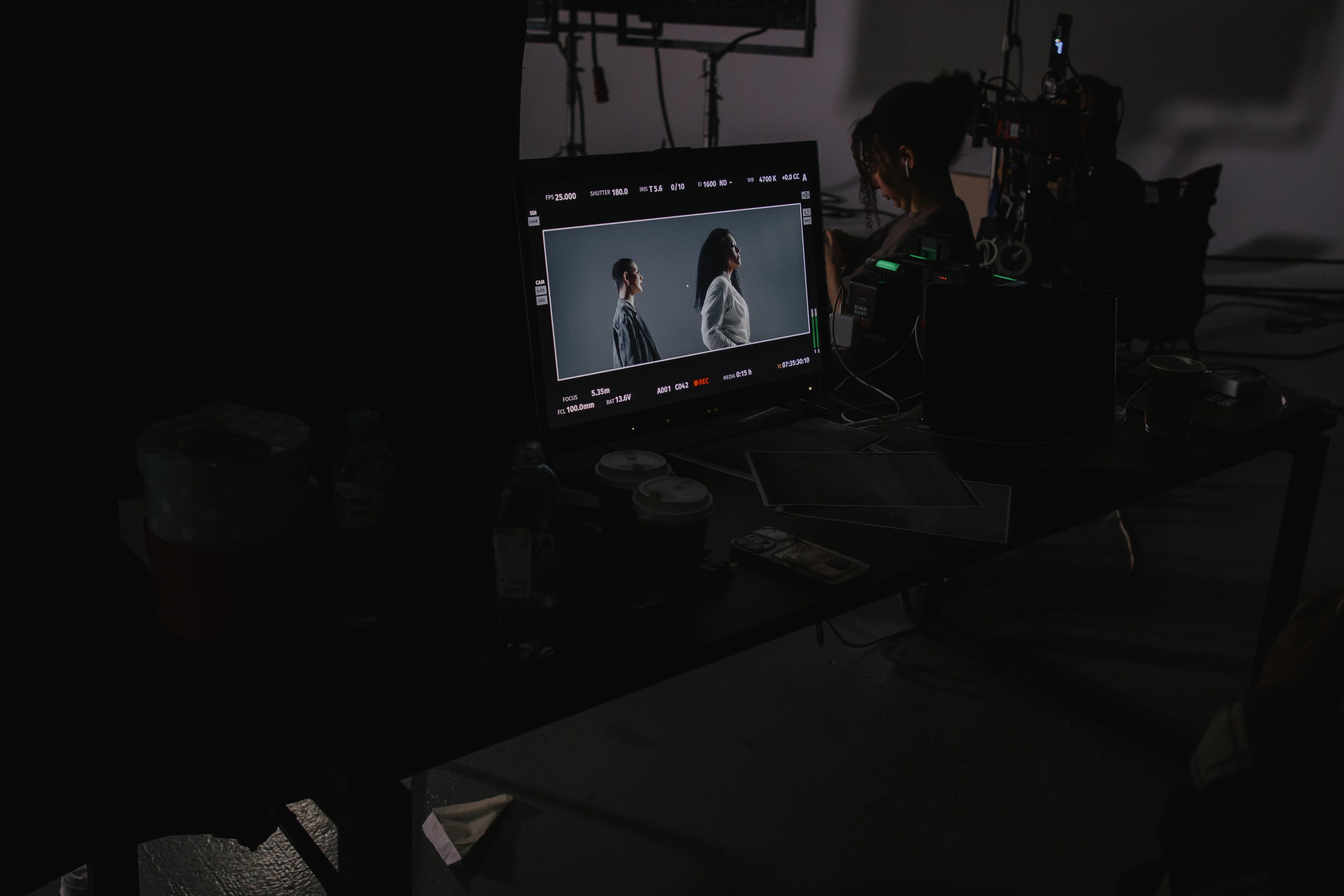 Съемка клипа Юлианны Карауловой и Бьянки. Фотограф в Москве и Санкт-Петербурге Дарина