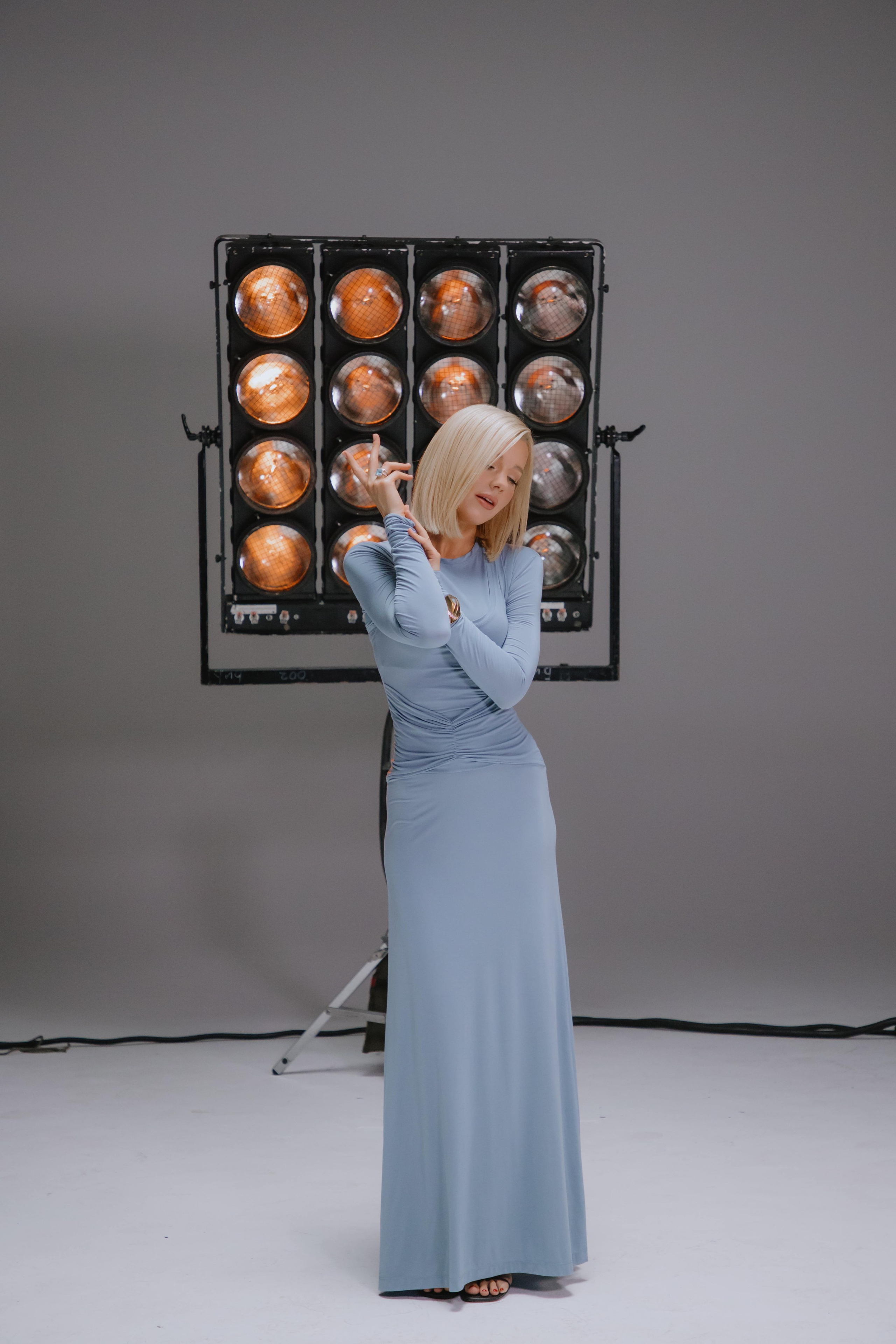 Съемка клипа Юлианны Карауловой и Бьянки. Фотограф в Москве и Санкт-Петербурге Дарина