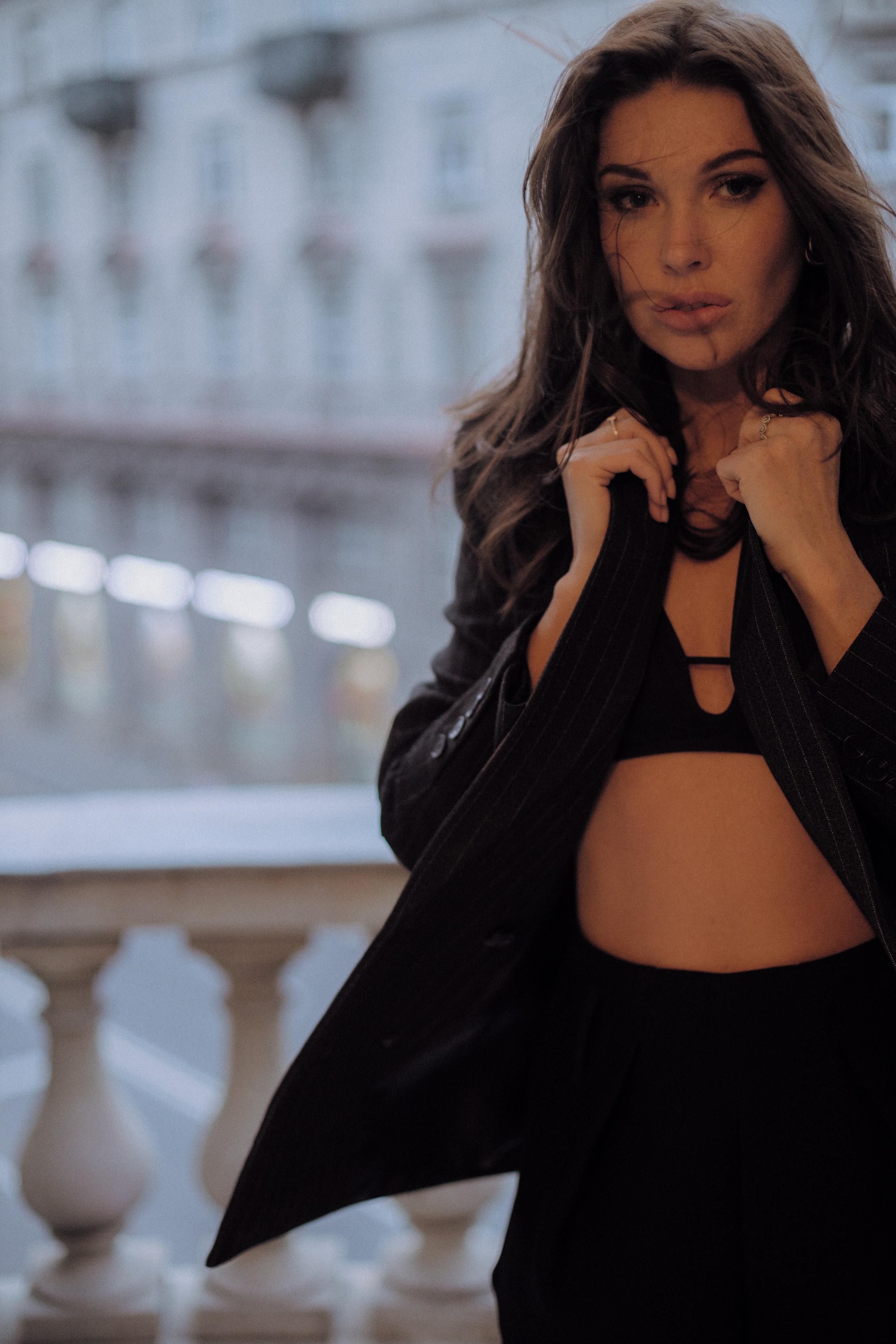 Вероника (съемка на балконе). Фотограф в Москве и Санкт-Петербурге Дарина