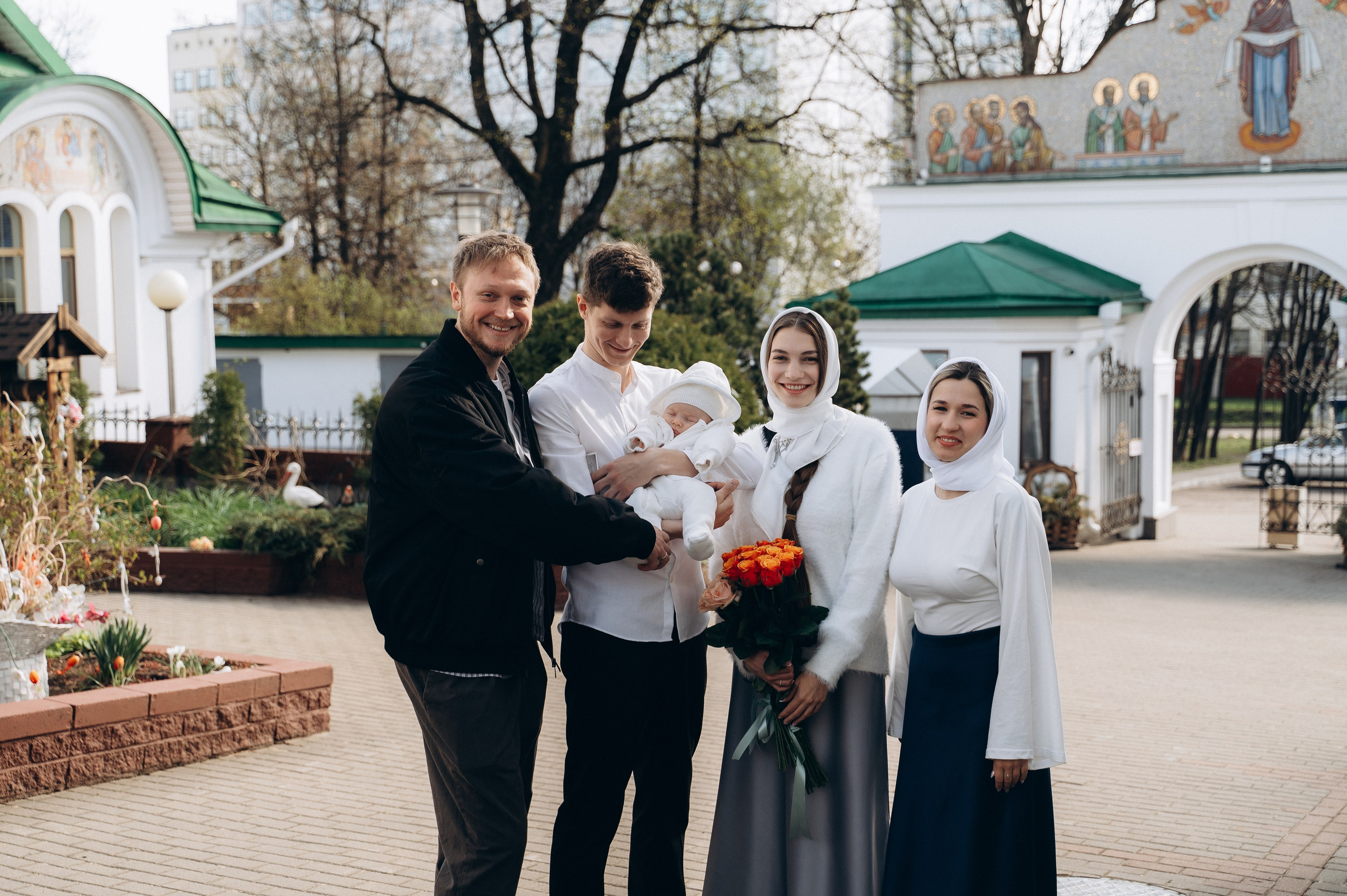 Крещение Артура (Храм Марии Магдалины). Семейный фотограф в Минске Дарья Дреко