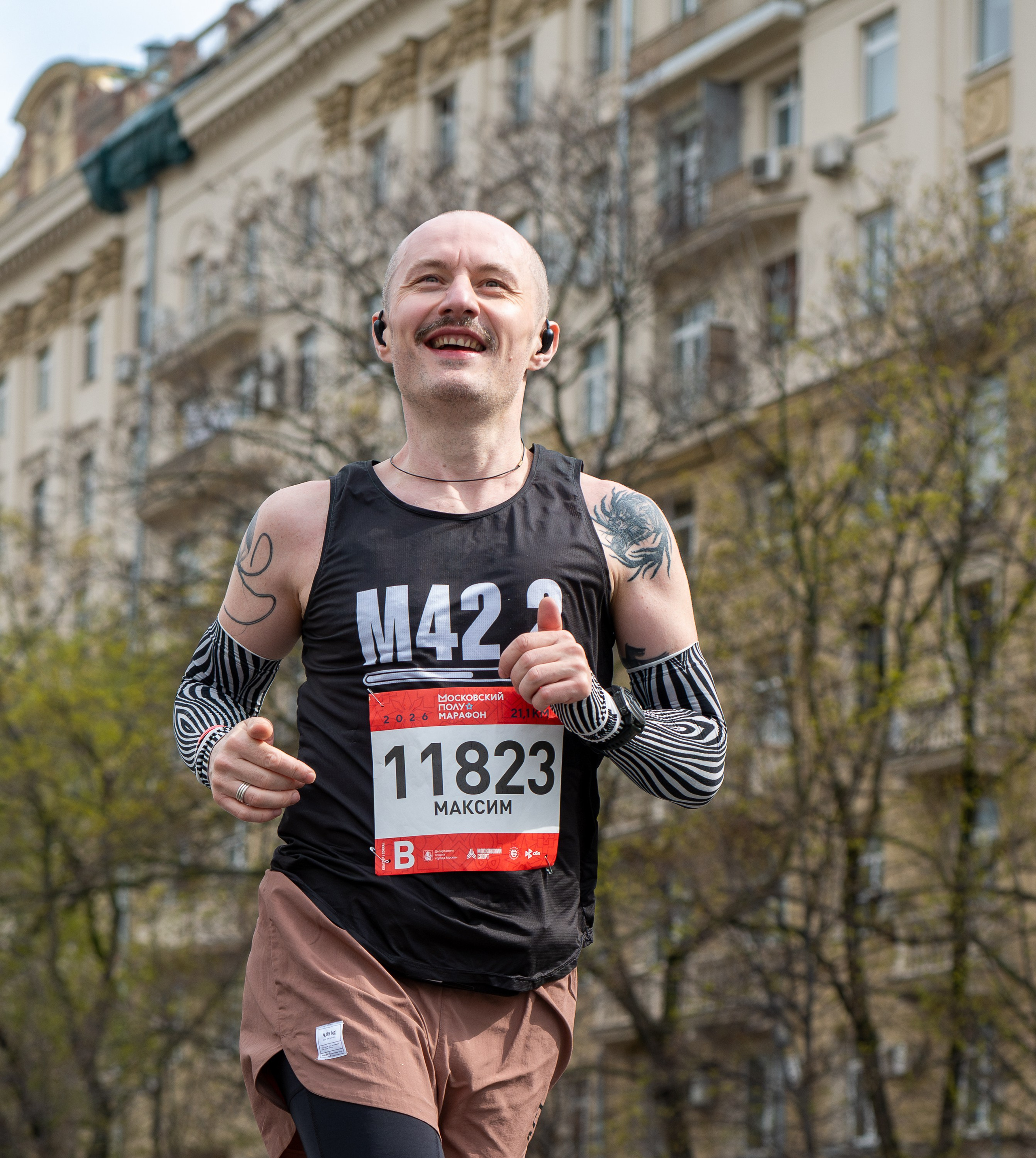 Московский полумарафон 26.04.2026. Фотограф Михаил Гуменный