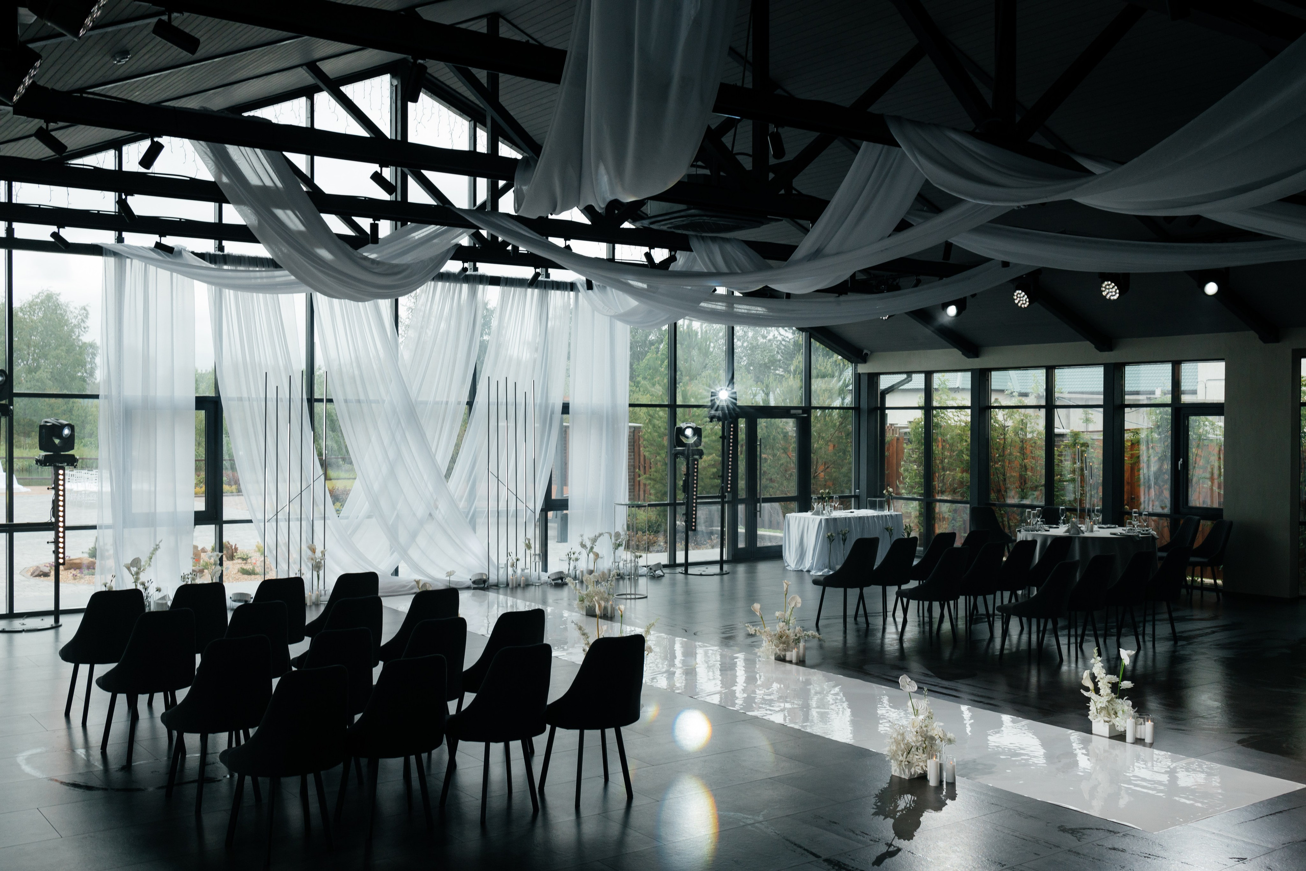 Банкетный зал «Стекло». Фотограф Семён Гнеушев