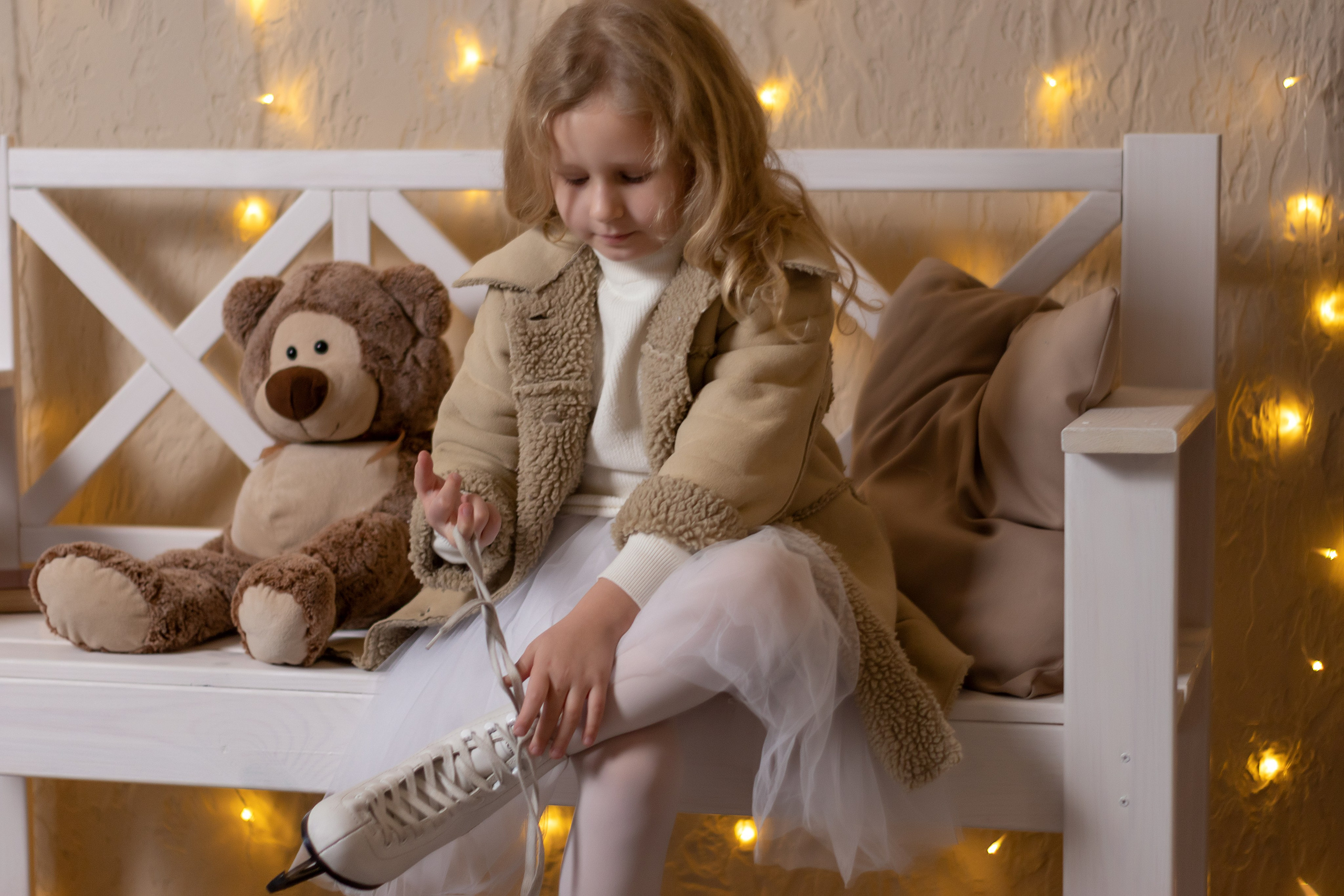 Елизавета и Арина Новогодняя. Детский и семейный фотограф Юлия Полянина