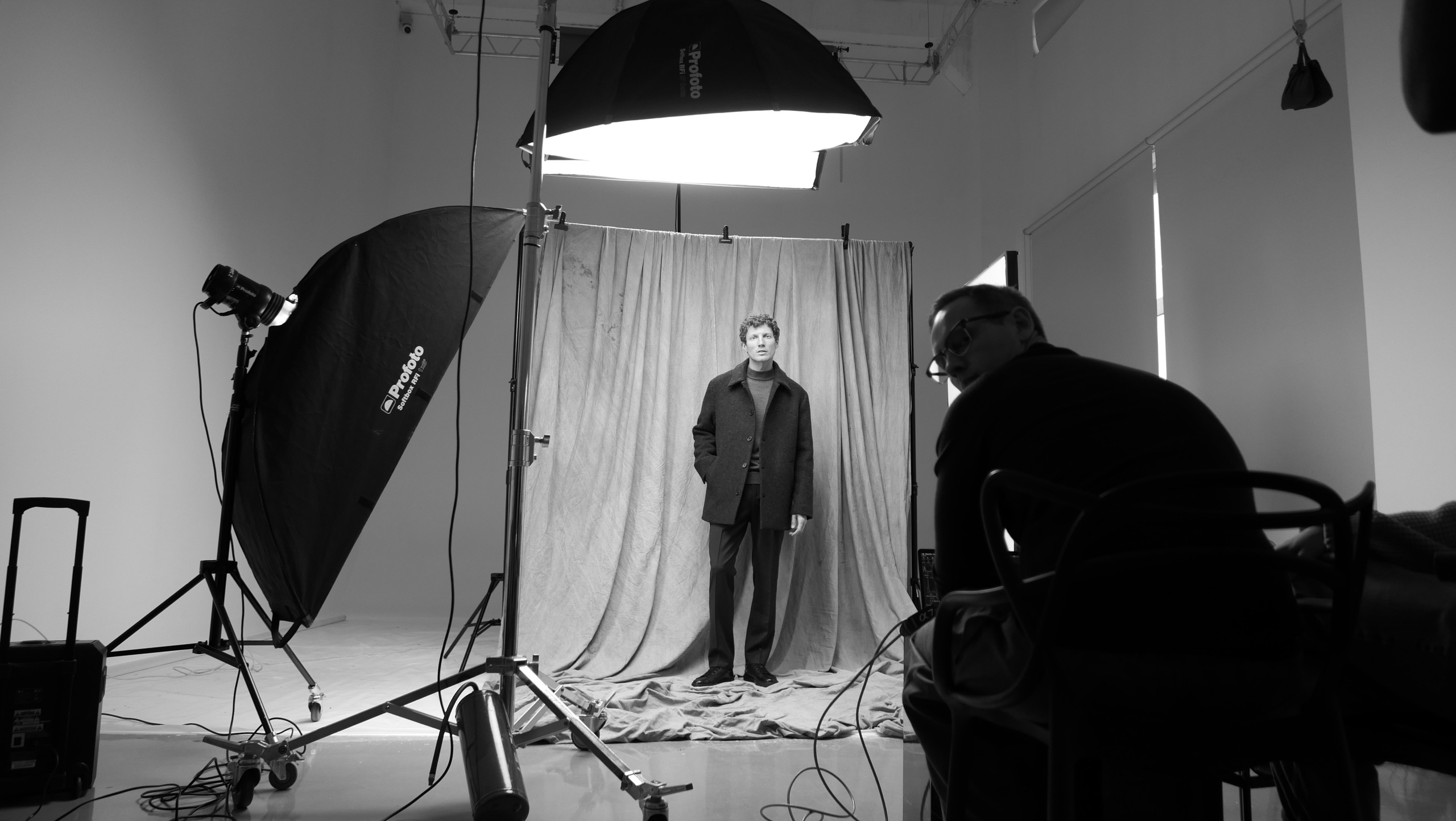 Съемка в студии