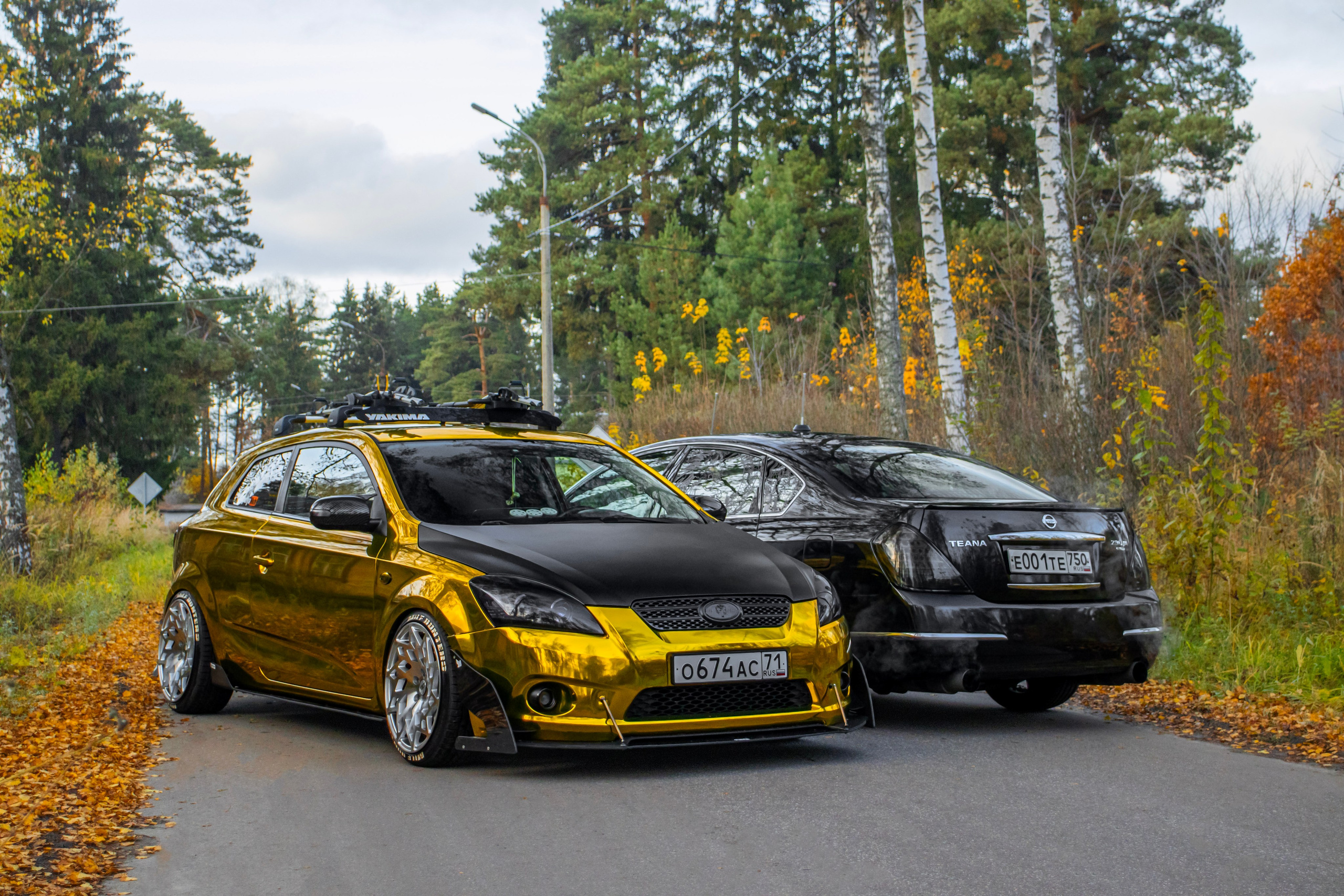 Kia ceed & Nissan Teana J31