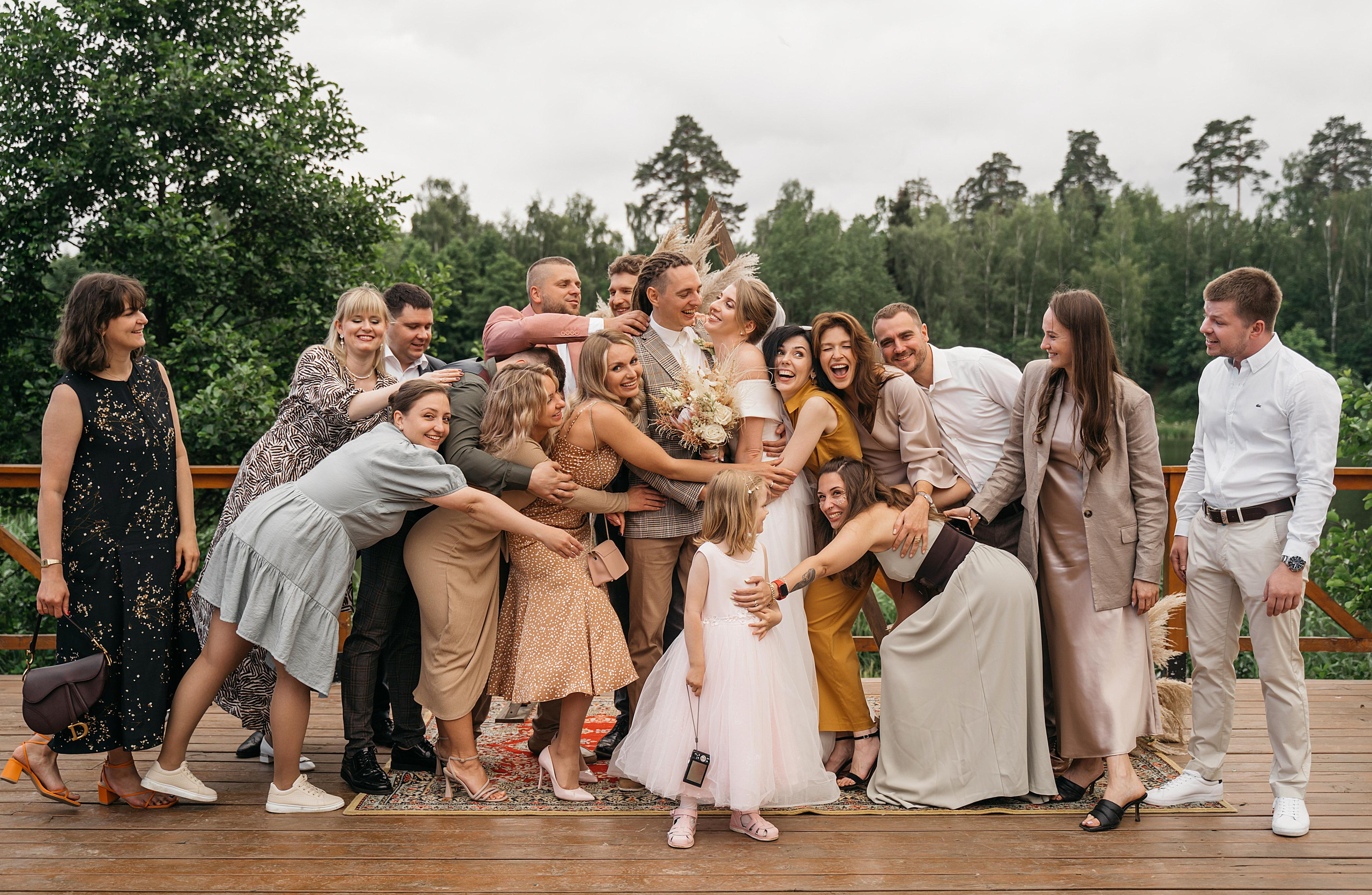 Оранжевая свадьба (полный день). Свадебный фотограф