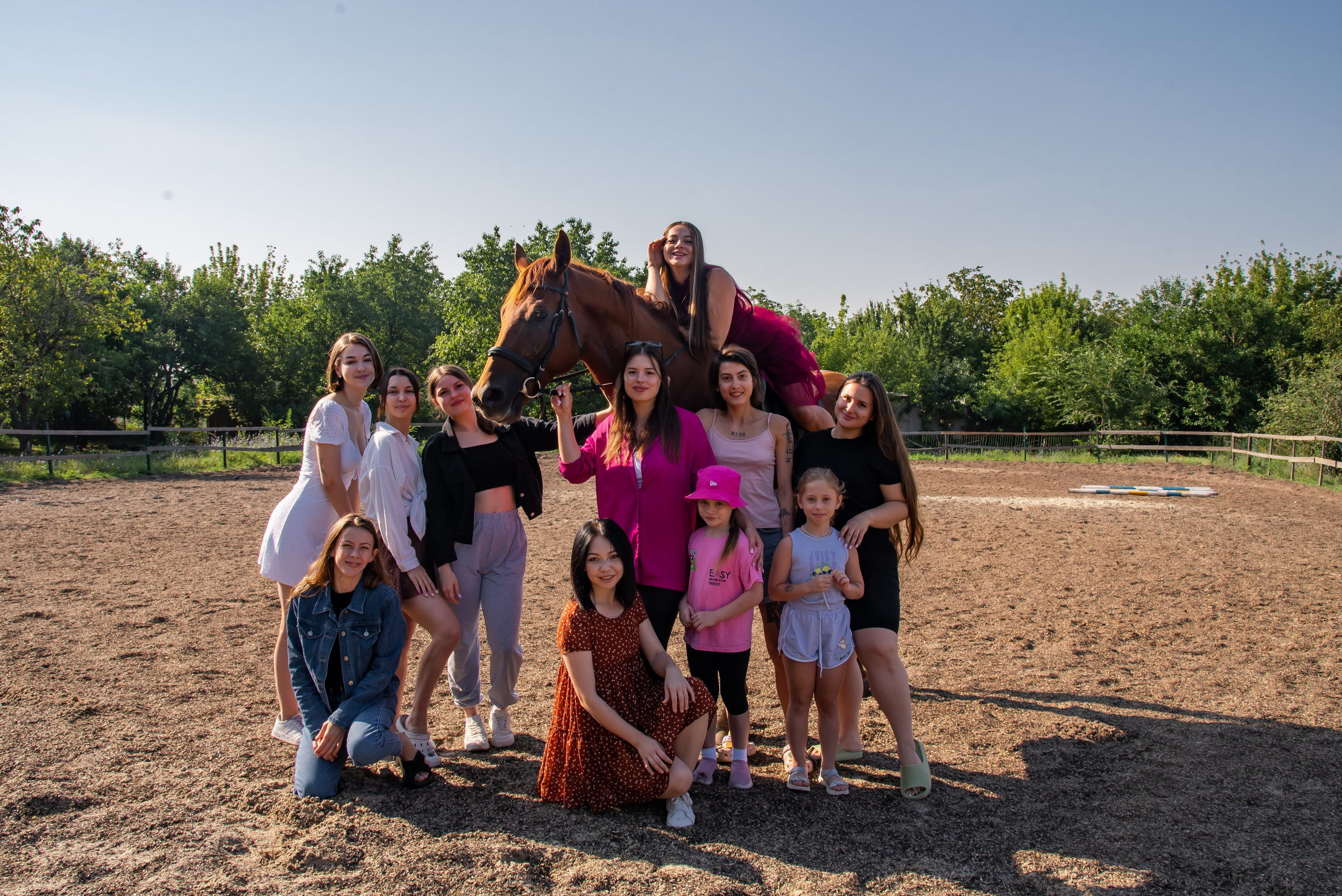 Конная прогулка. Фотограф Галина Нестерова