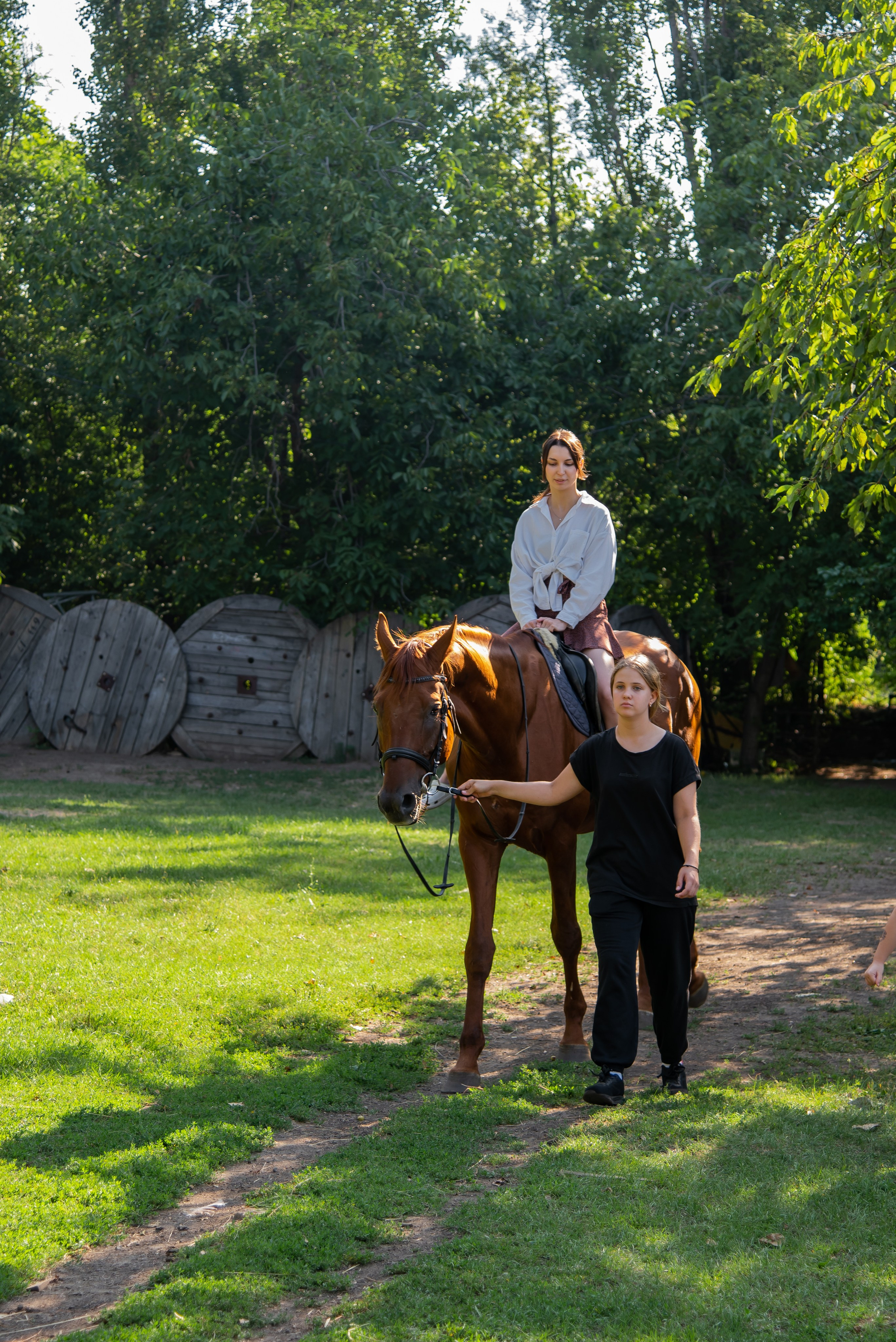 Конная прогулка. Фотограф Галина Нестерова