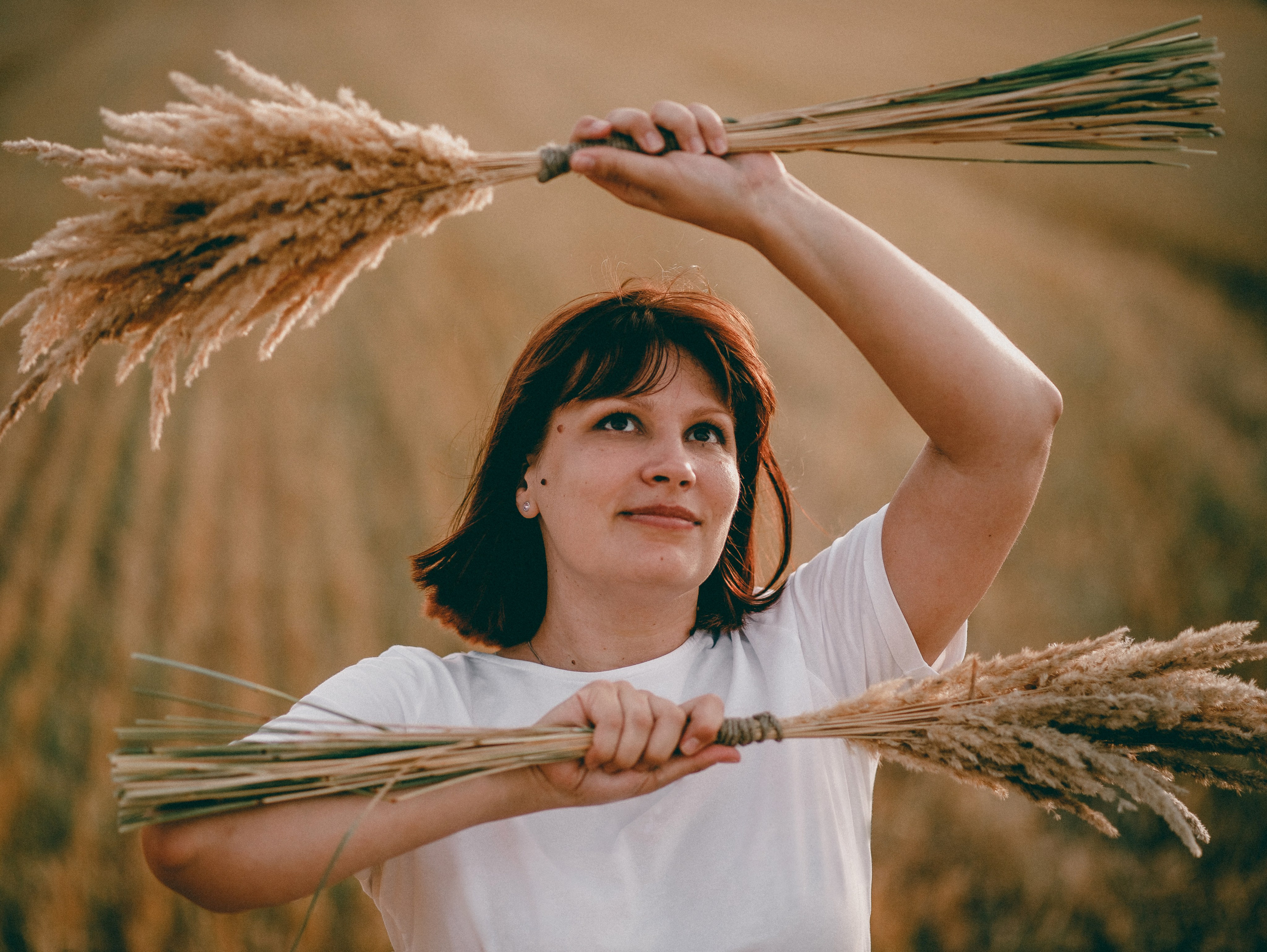 Марина_поле, стога. Фотограф Воронеж, Новая Усмань Мария Бублик