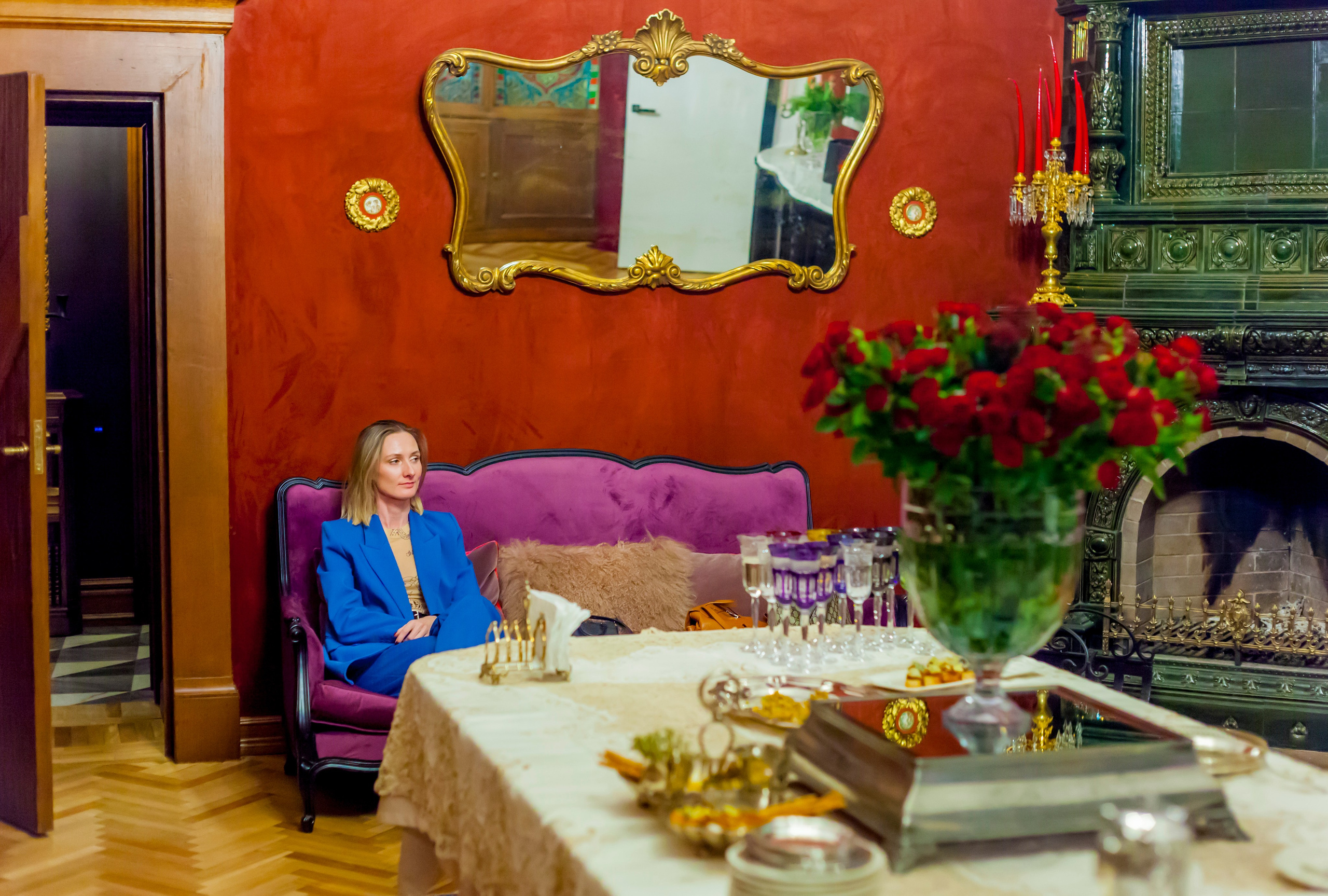 Фарфоровая экспедиция в Петербурге. Ольга Черешнева. Фотограф Александра Степанова