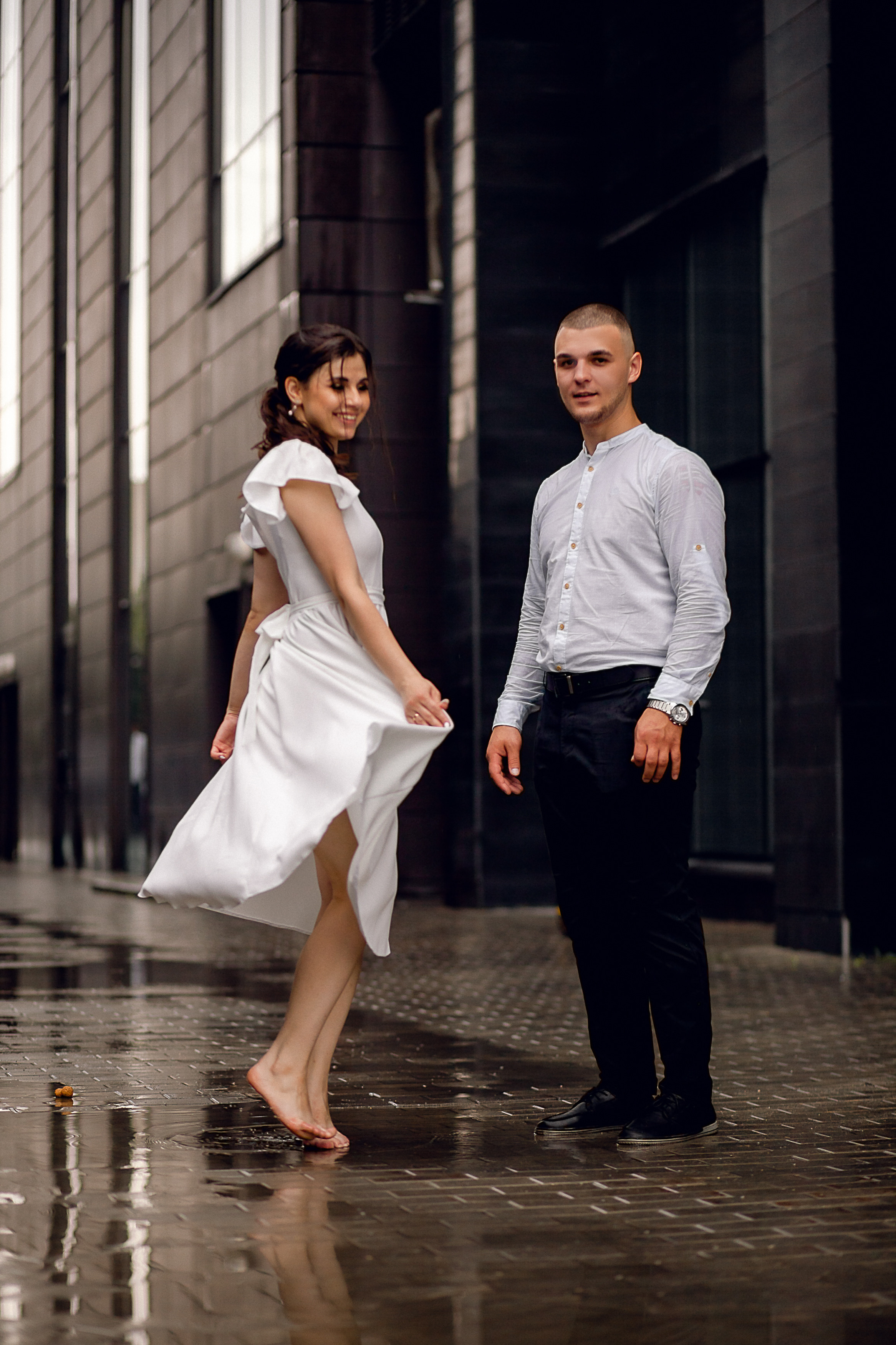 Босиком под дождём. Свадебный и семейный фотограф Екатеринбург Настя Саедгалина