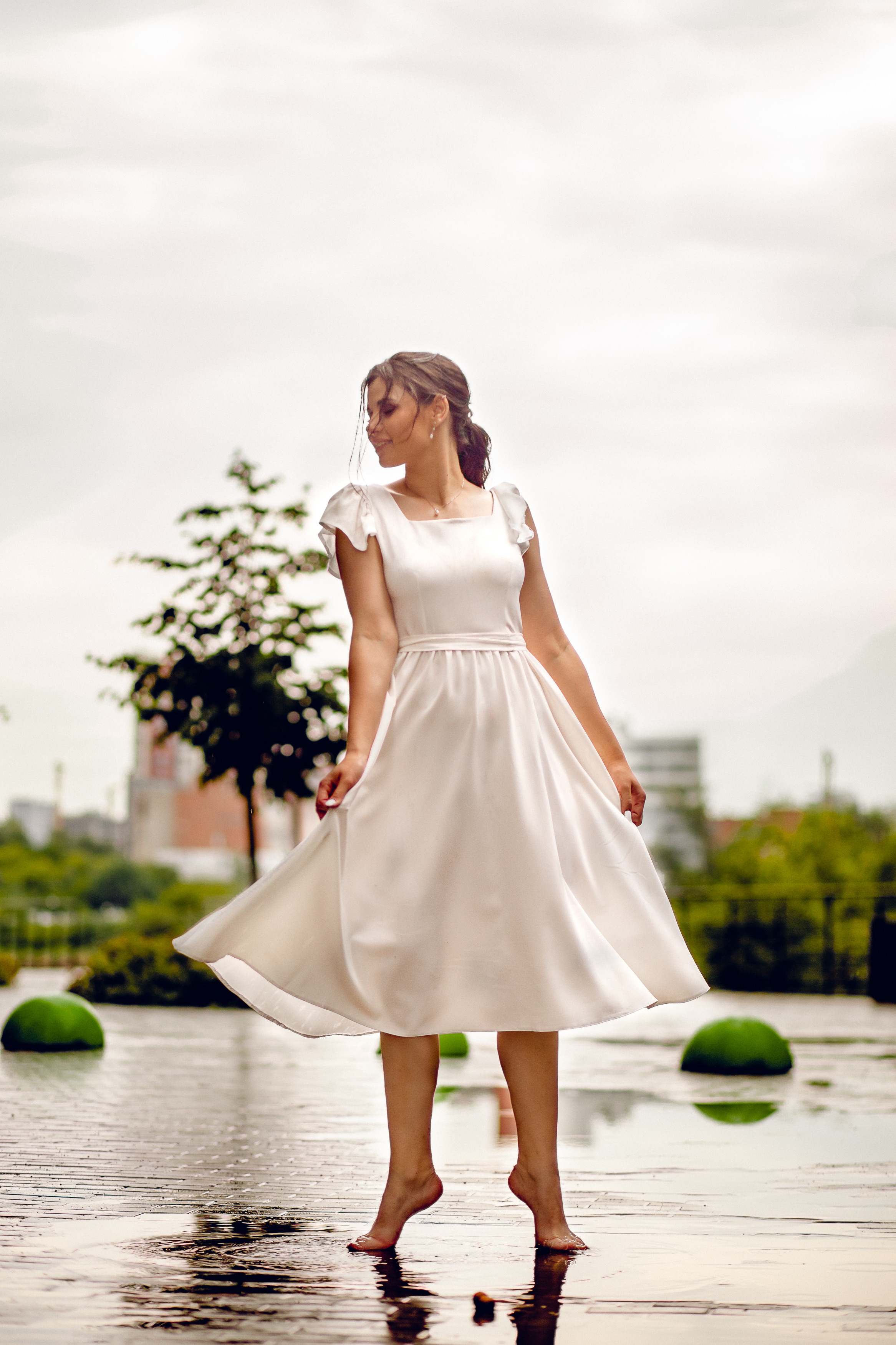 Босиком под дождём. Свадебный и семейный фотограф Екатеринбург Настя Саедгалина