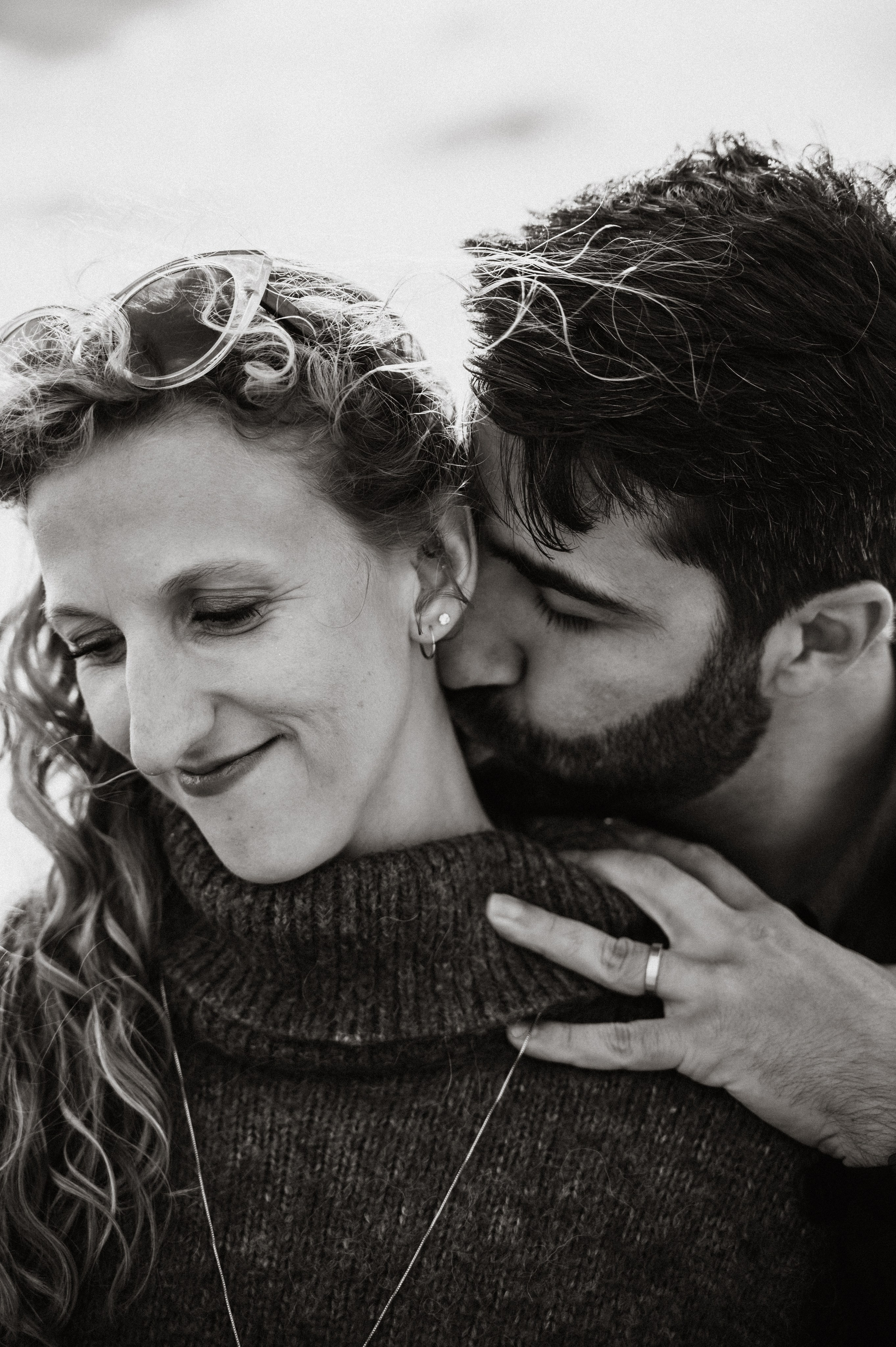 Parfotografering på Skrea strand | Fotograf i Falkenberg. Bröllops- och familjefotograf i Halmstad | Valentina