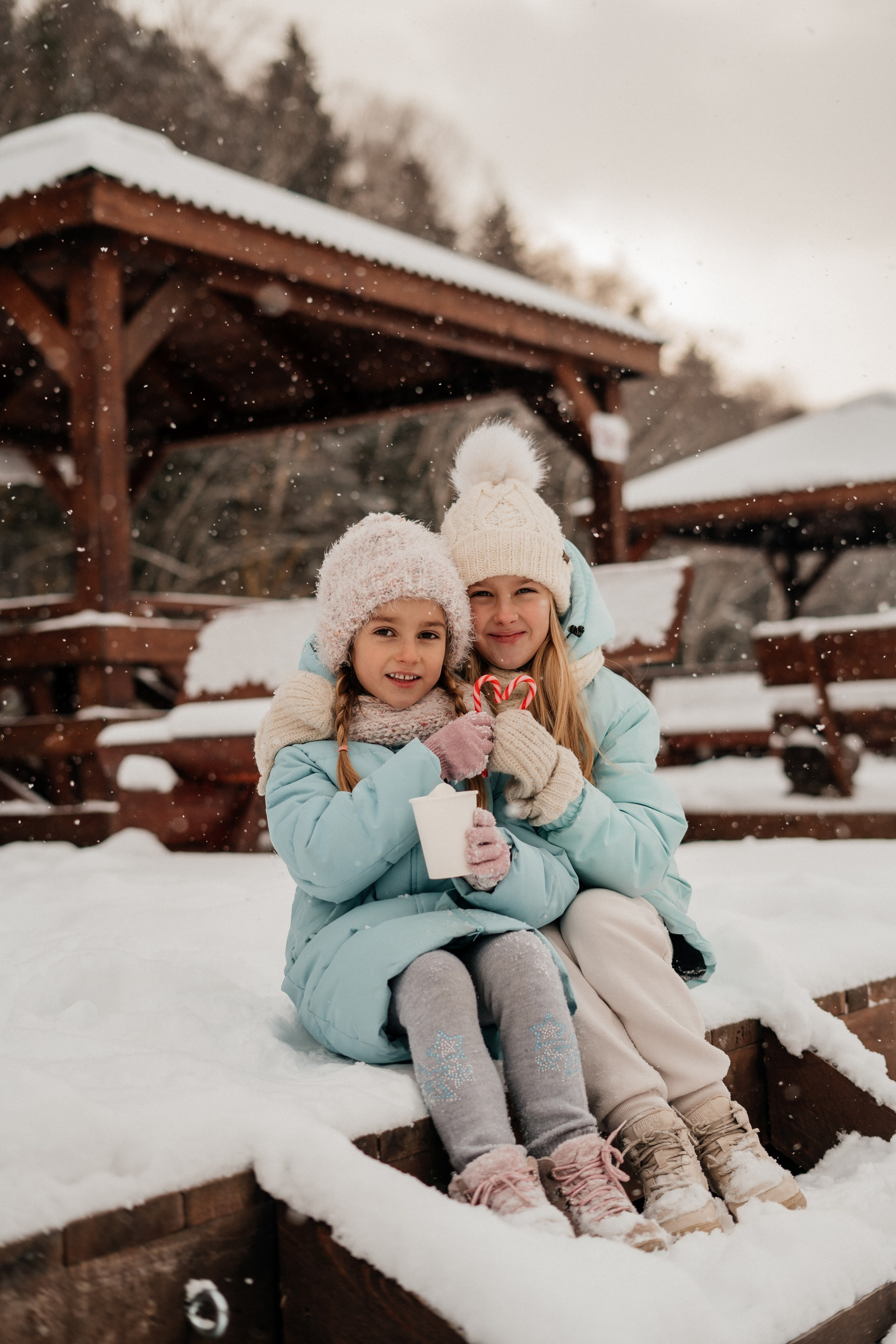 Зимняя семейная фотосессия сахалин. Фотограф сахалин
