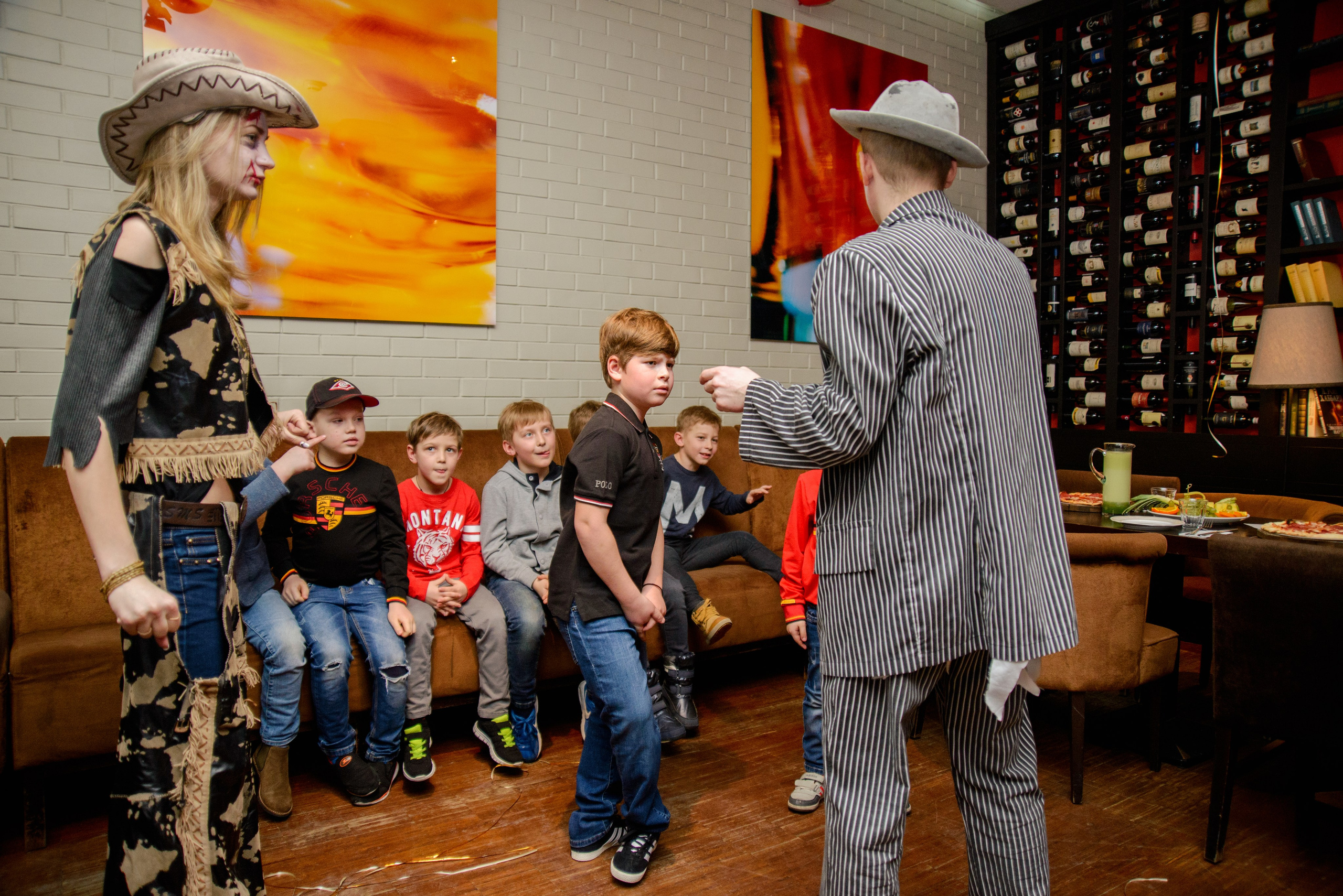 Детский день рождения в ресторане