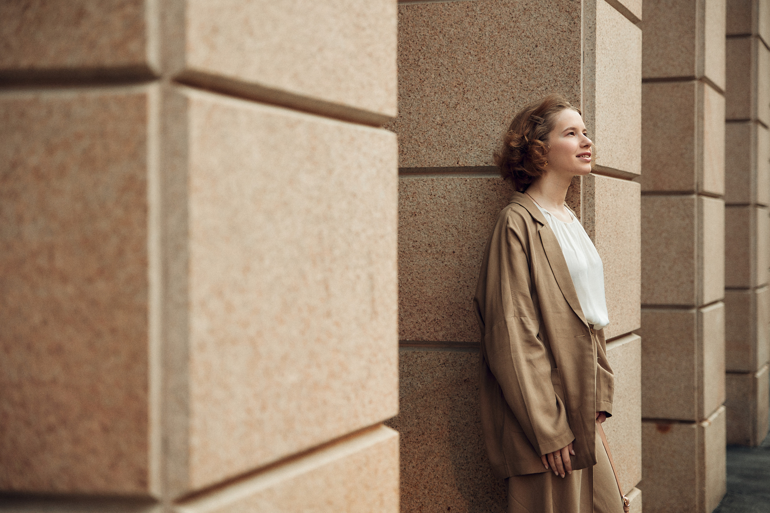 Женский портрет, городская фотосессия. Репортажный и семейный фотограф Ухова Наталья в Москве