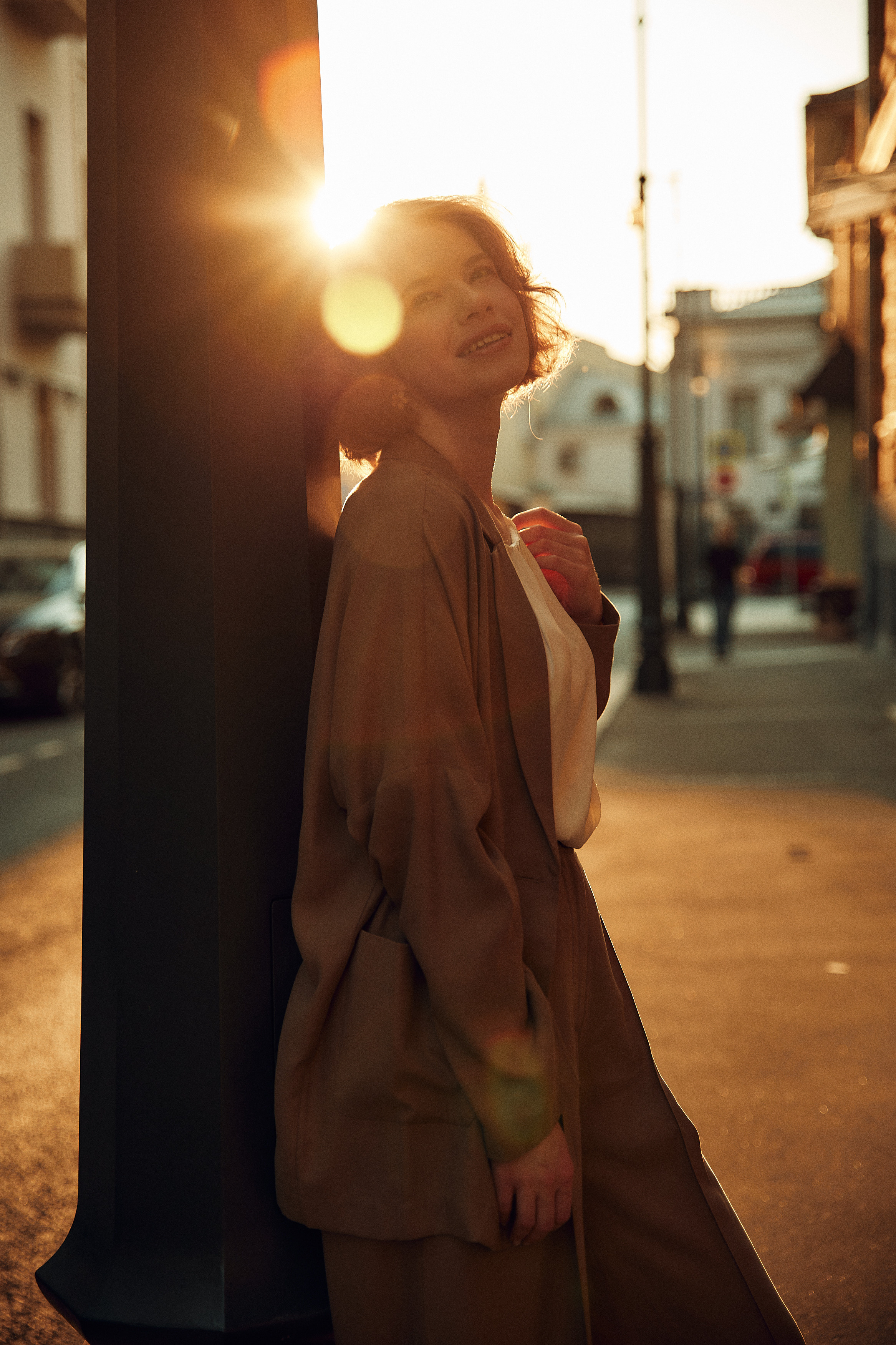 Женский портрет, городская фотосессия. Репортажный и семейный фотограф Ухова Наталья в Москве