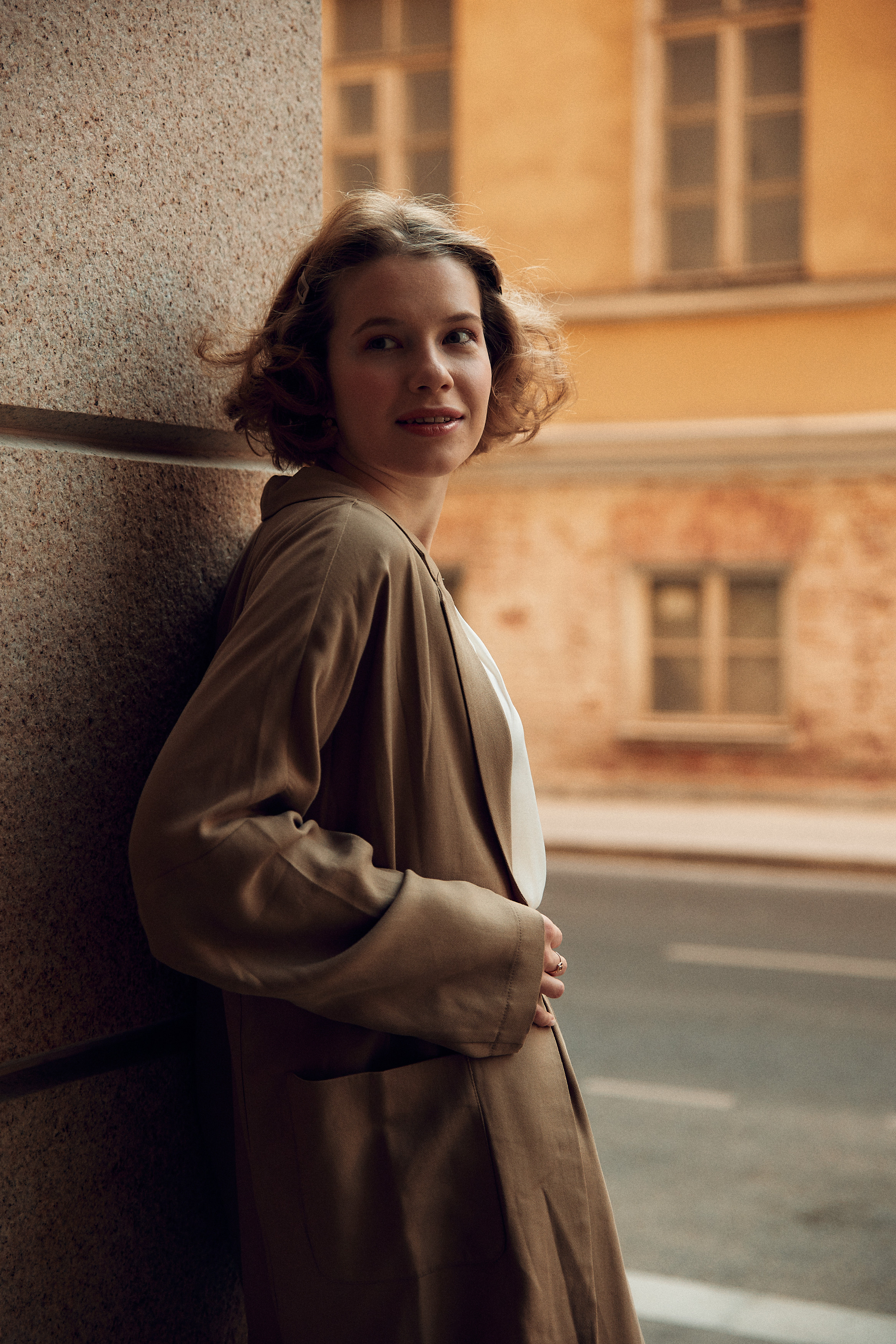 Женский портрет, городская фотосессия. Репортажный и семейный фотограф Ухова Наталья в Москве