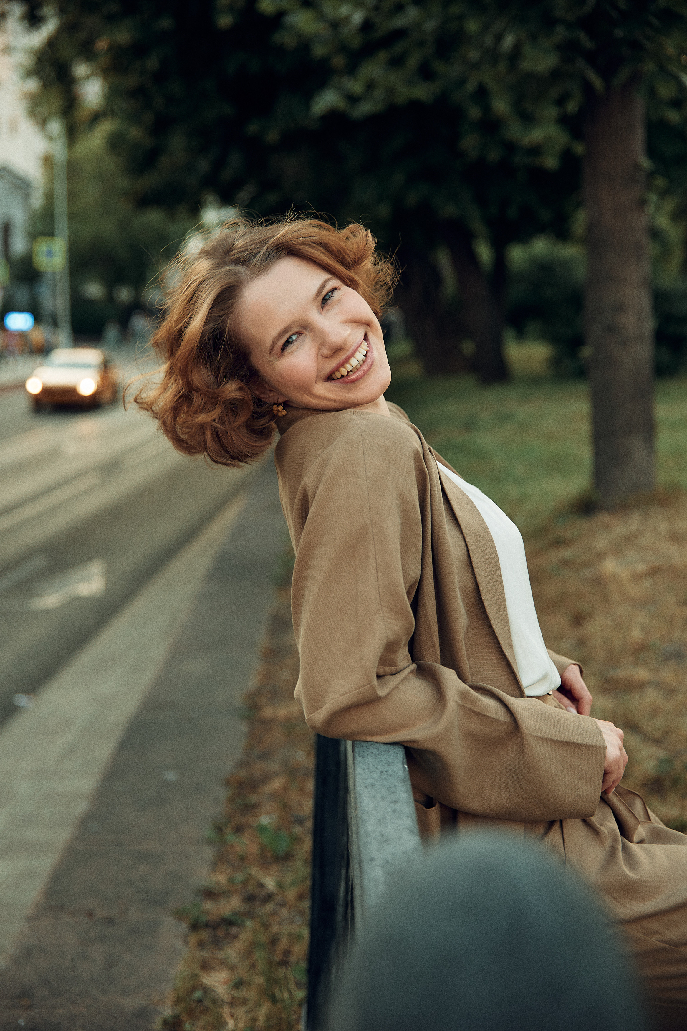 Женский портрет, городская фотосессия. Репортажный и семейный фотограф Ухова Наталья в Москве