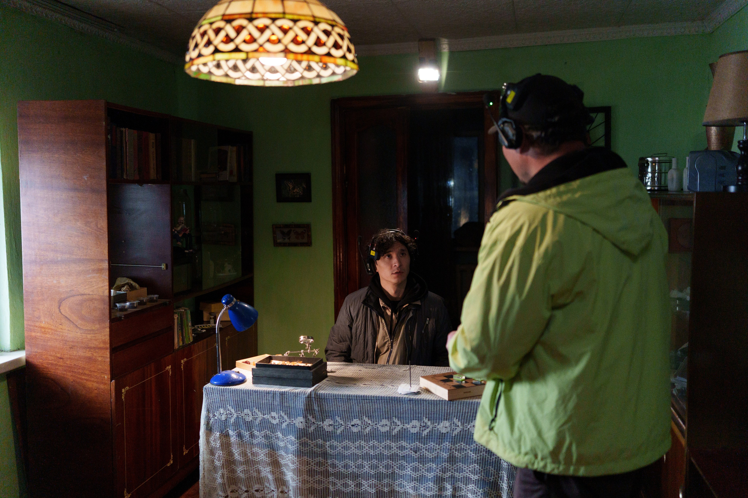 Бекстейдж сьемки кино. Профессиональная съемка в Алматы