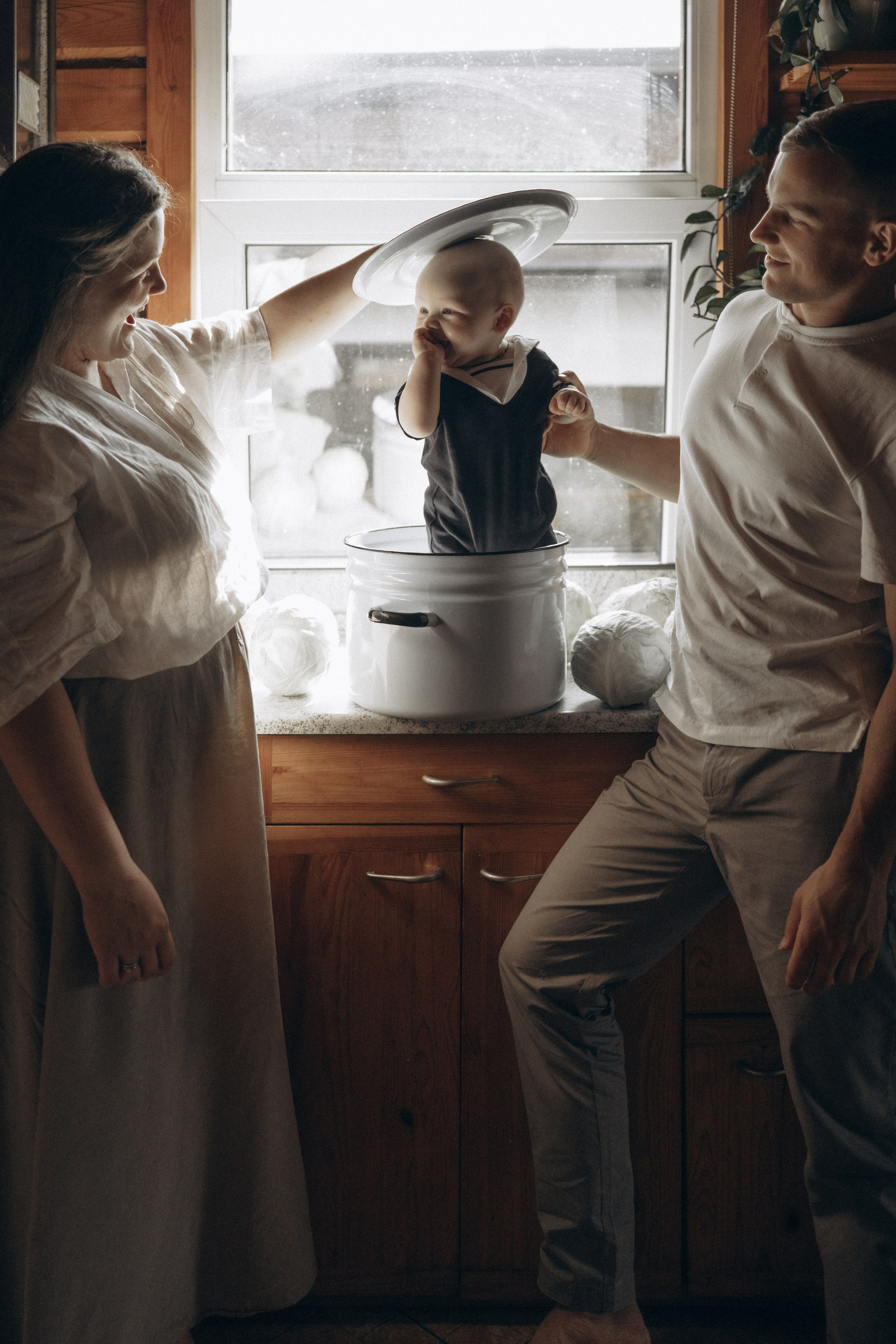 Тоня, Саша и Гаврюша. Семейный и детский фотограф в Санкт-Петербурге