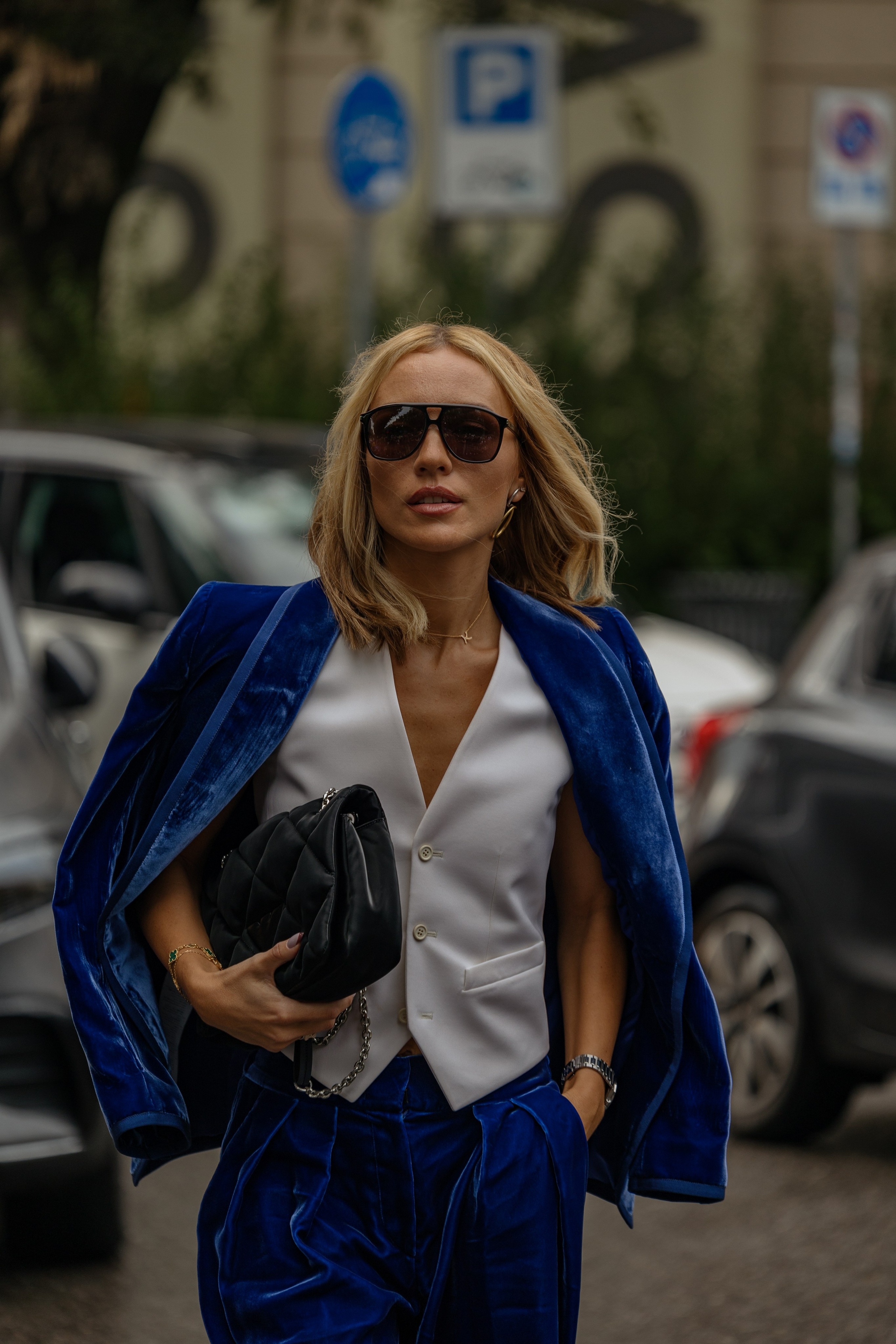 MFW SPRING/SUMMER 2024 EMPORIO ARMANI. Photographer in Milan Ivan Goncharov