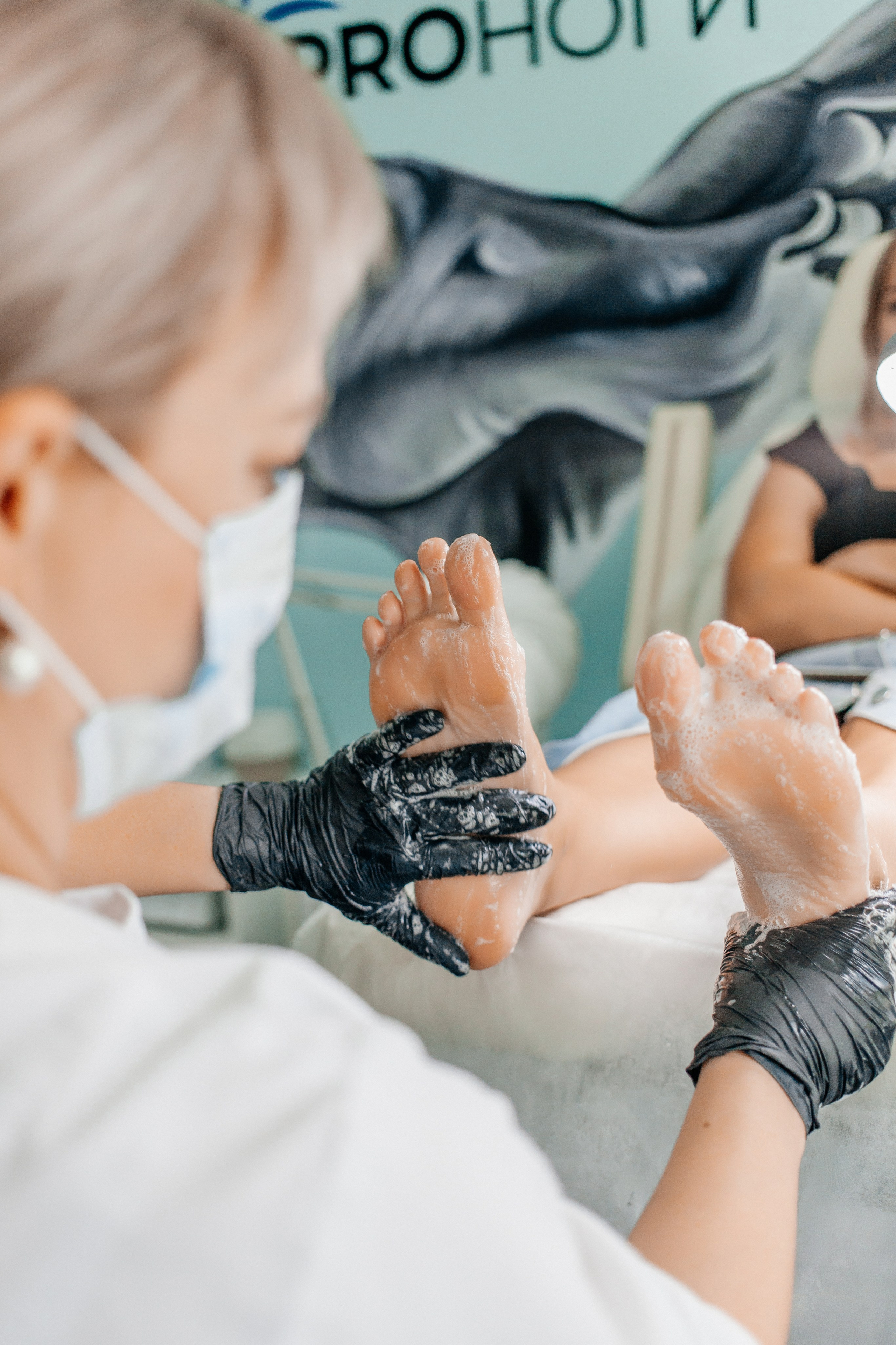 Контентная фотосессия для подолога. КОНТЕНТ ФОТОГРАФ