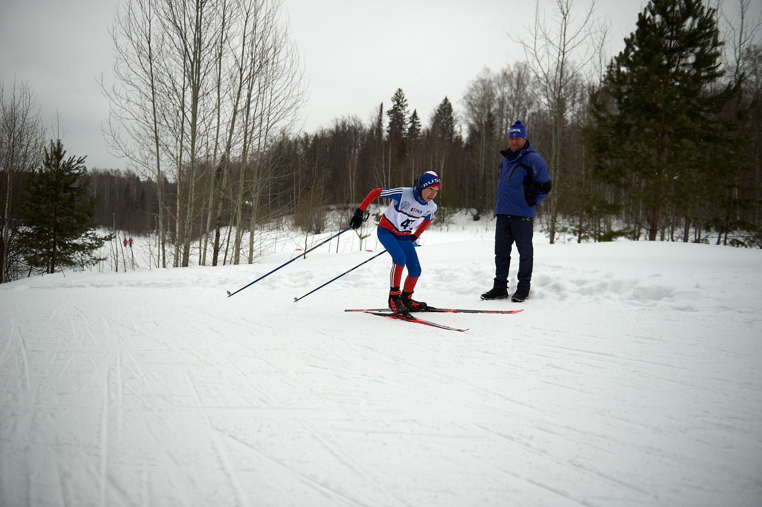 Всероссийские соревнования по лыжным гонкам «Пионерская правда». Ижевс. Спортивный репортажный фотограф в Ижевске Сергей Мерзляков