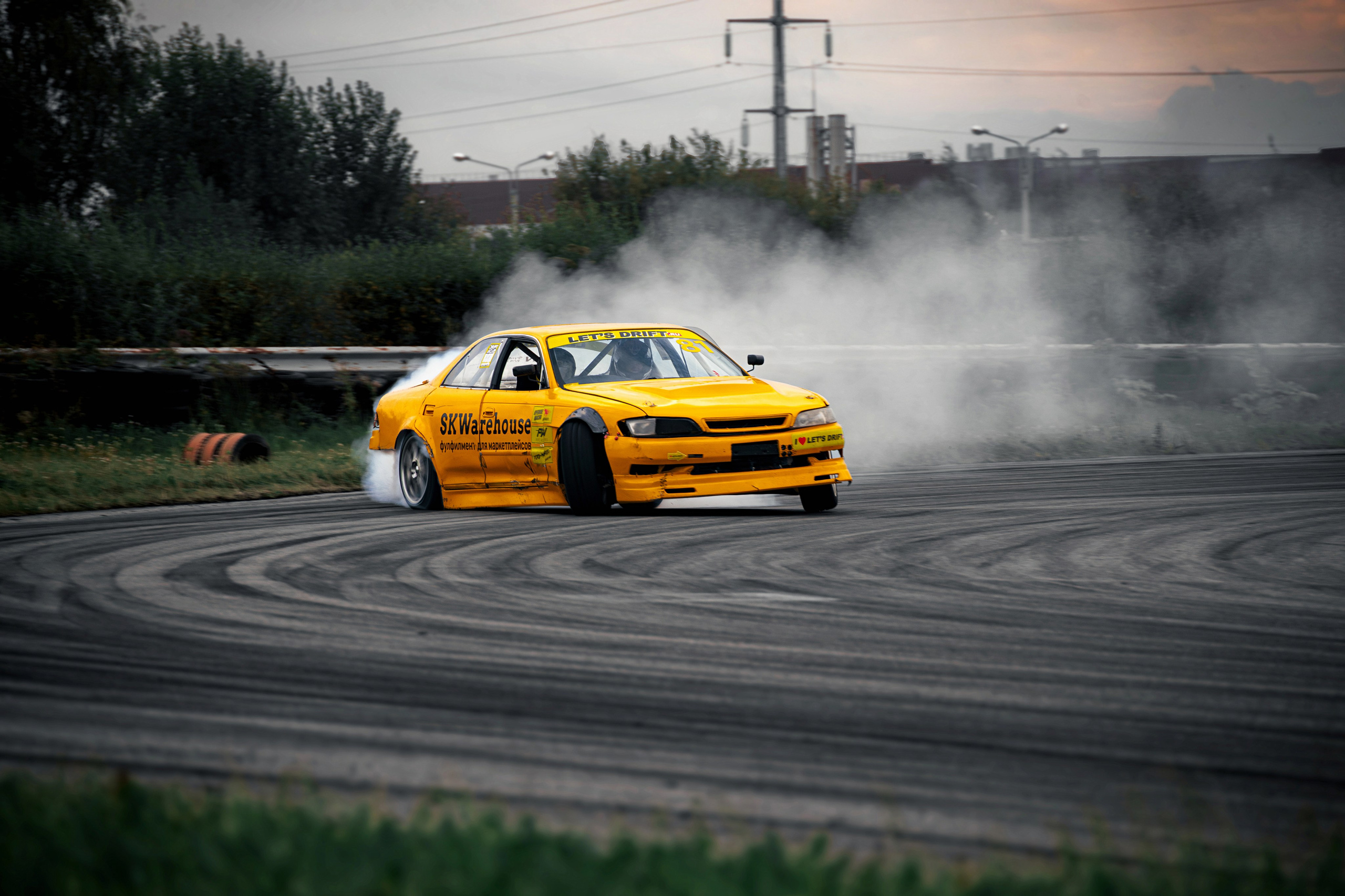 Фотосъемка дрифта в Санкт-Петербурге | Энергичные кадры для спортивных медиа