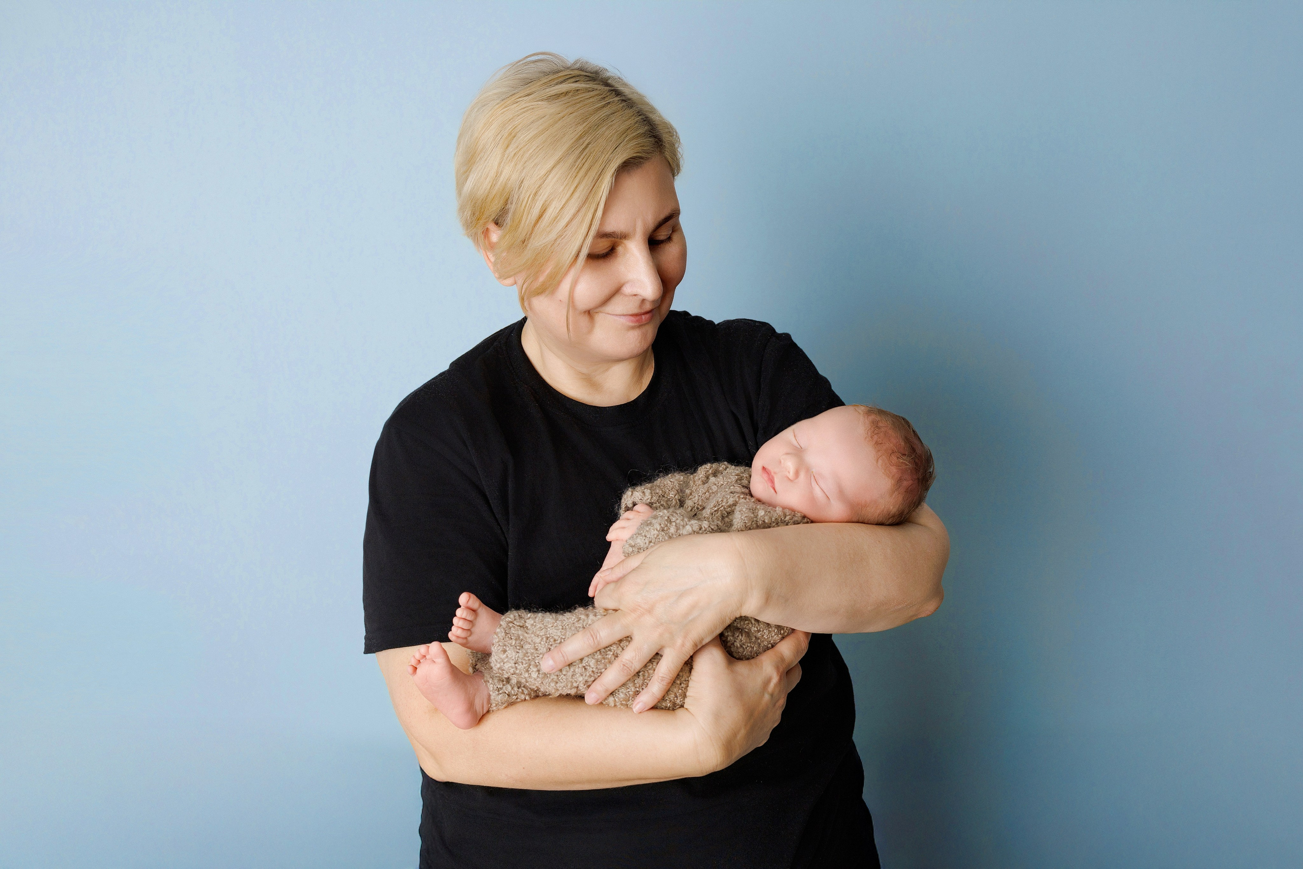 Иван 11 дней. Фотограф новорождённых Newborn Москва