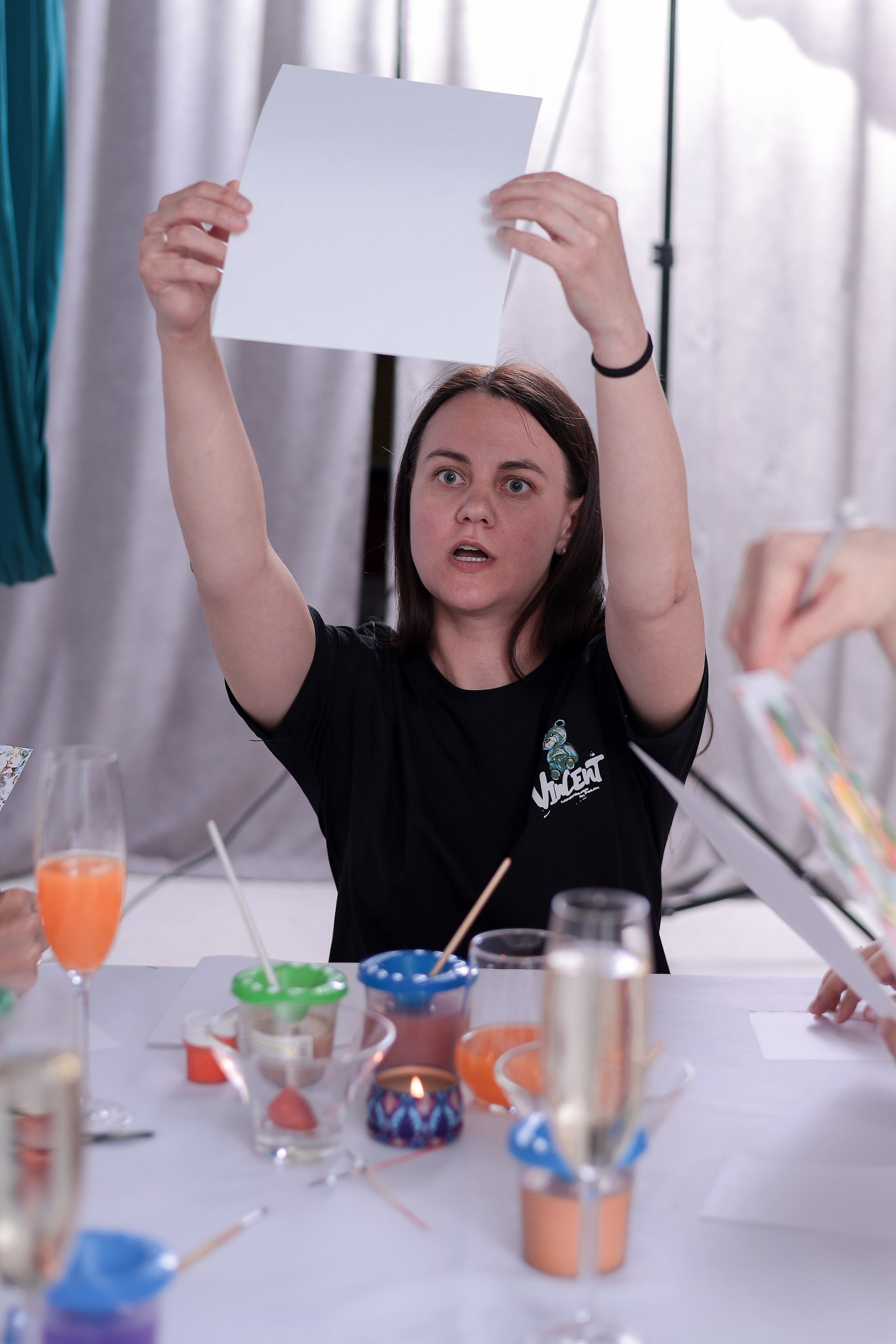 Арт-терапия + аэройога. Фотограф Надршина Лилия