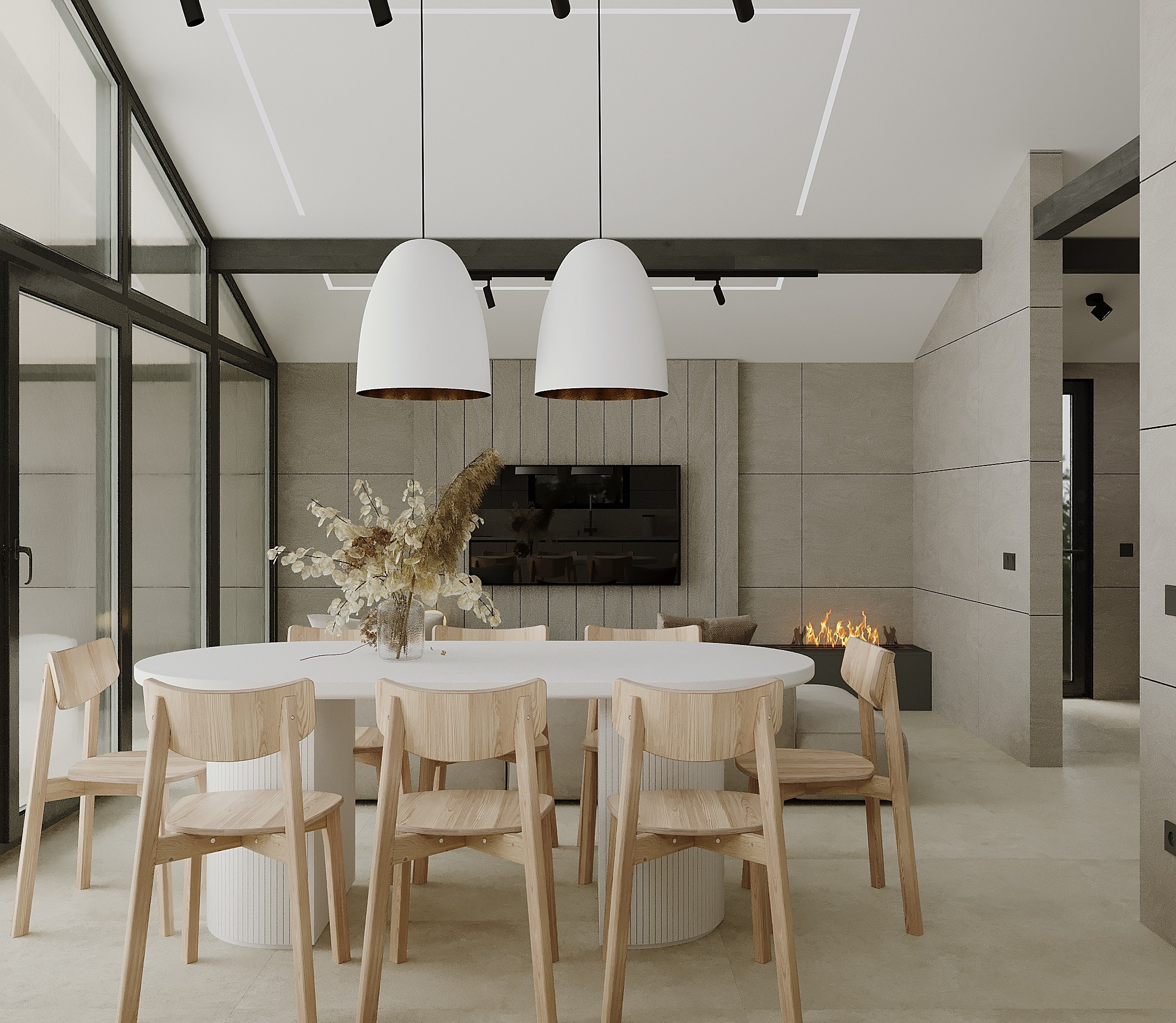 Дом в Заповеднике. Lina architector | Дизайн интерьера