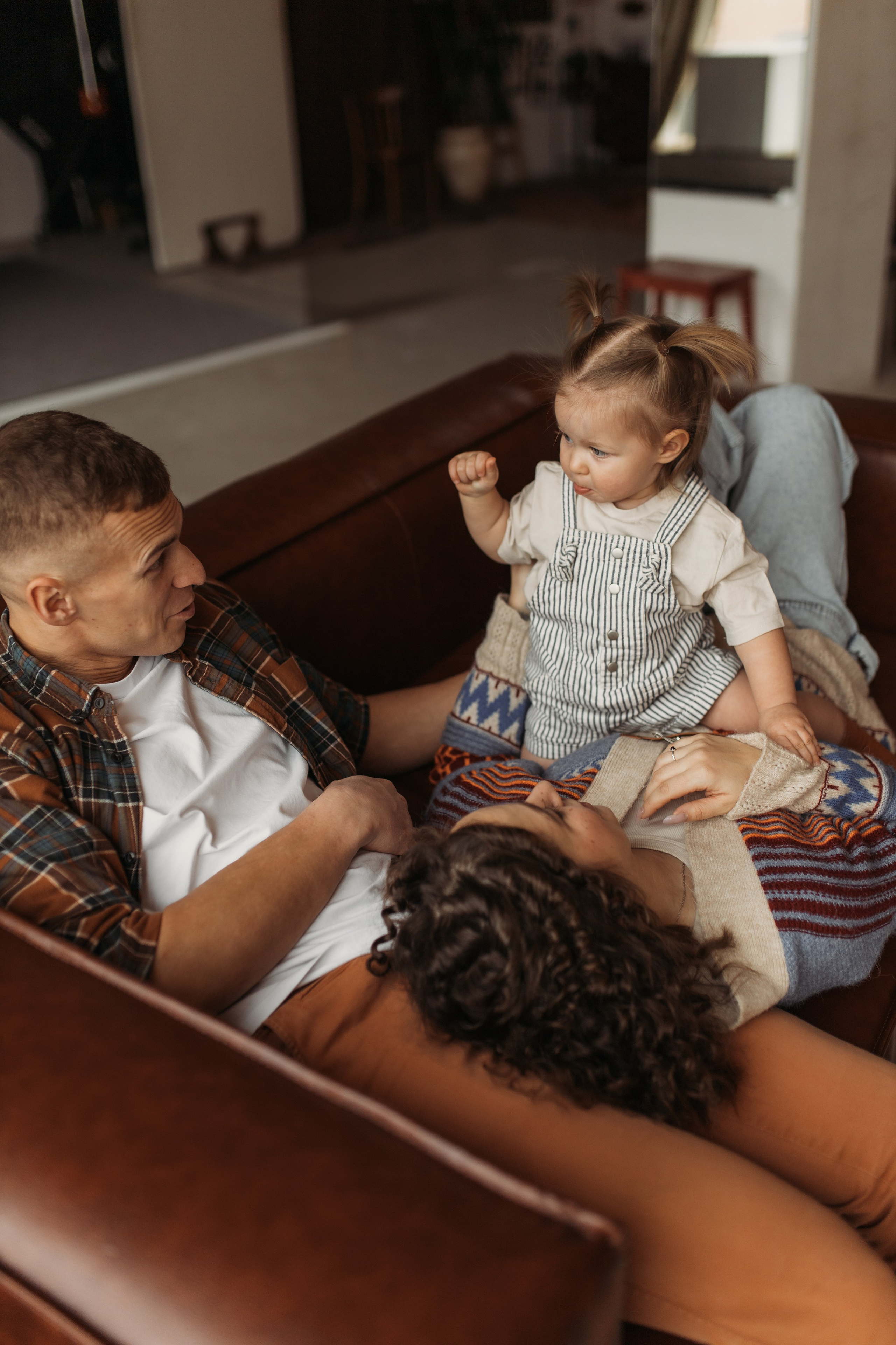 Даша, Андрей и Варечка. Семейный и свадебный фотограф в Москве и Зеленограде Марина Малярова