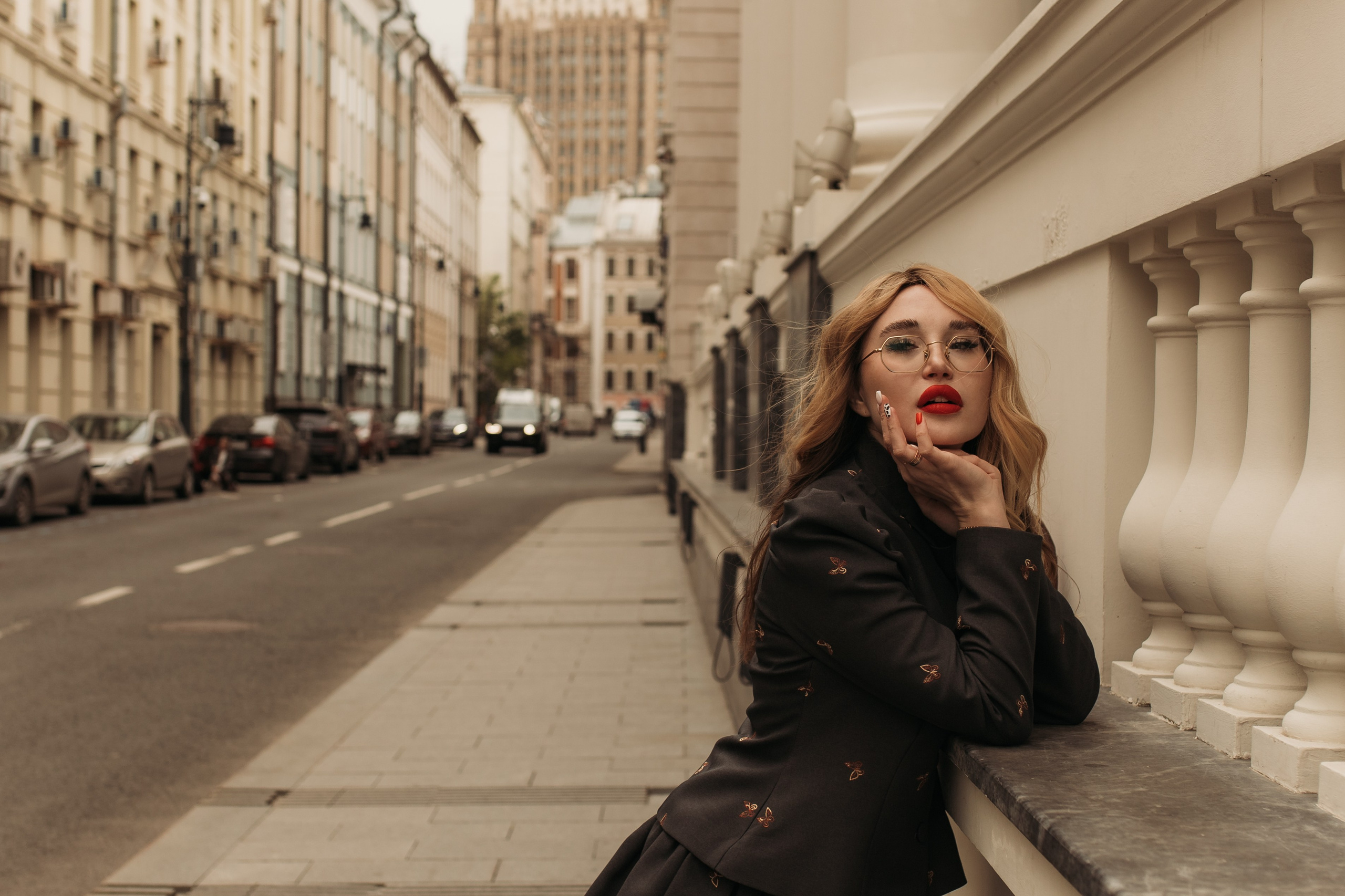 Красные губы и пасмурная Москва. Семейный и свадебный фотограф в Москве и Зеленограде Марина Малярова