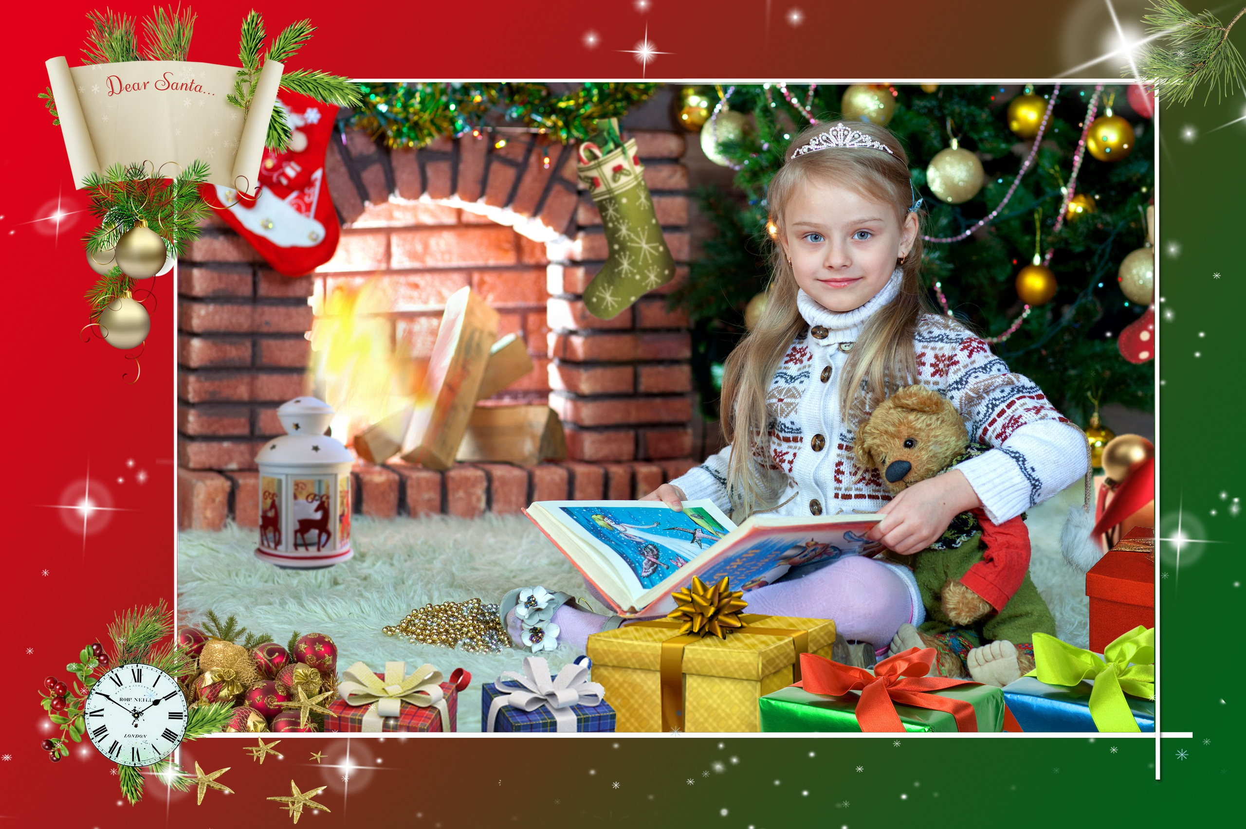 Камин. Art photographer Nino