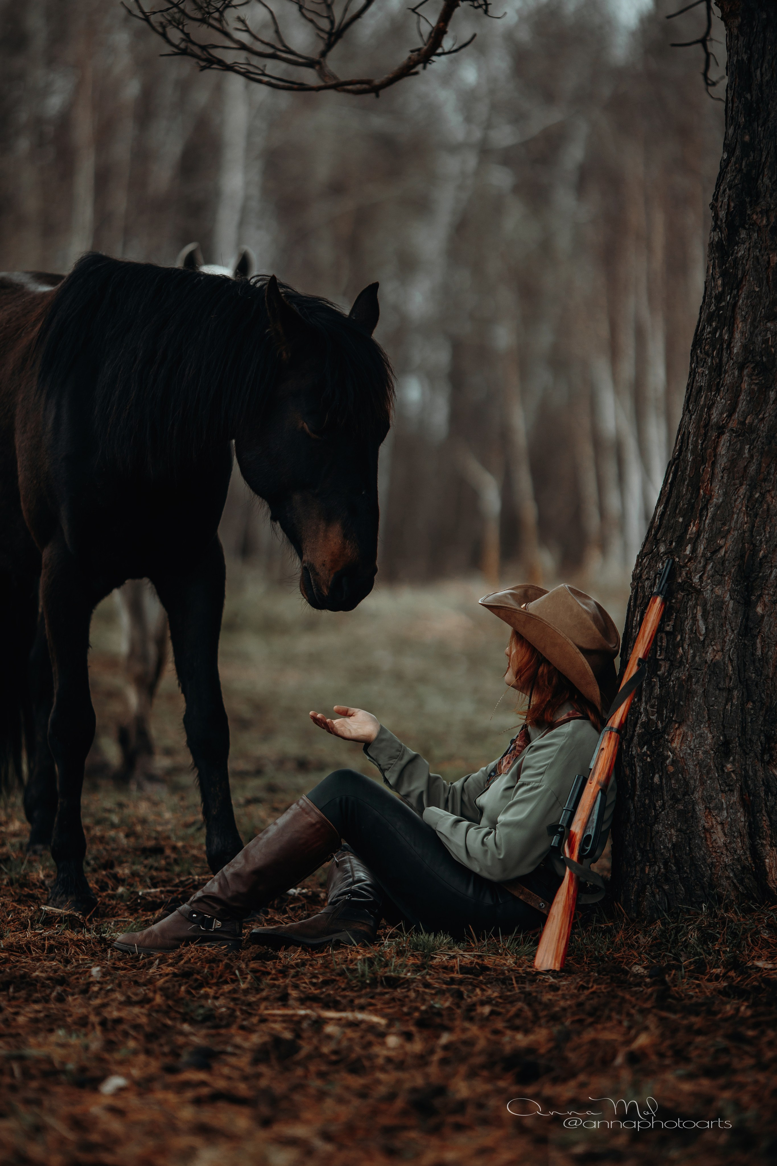 По мотивам любимой игры / РДР2. Анна Молчанова конный фотограф в Тюмени | фотосессии с лошадьми Тюмень
