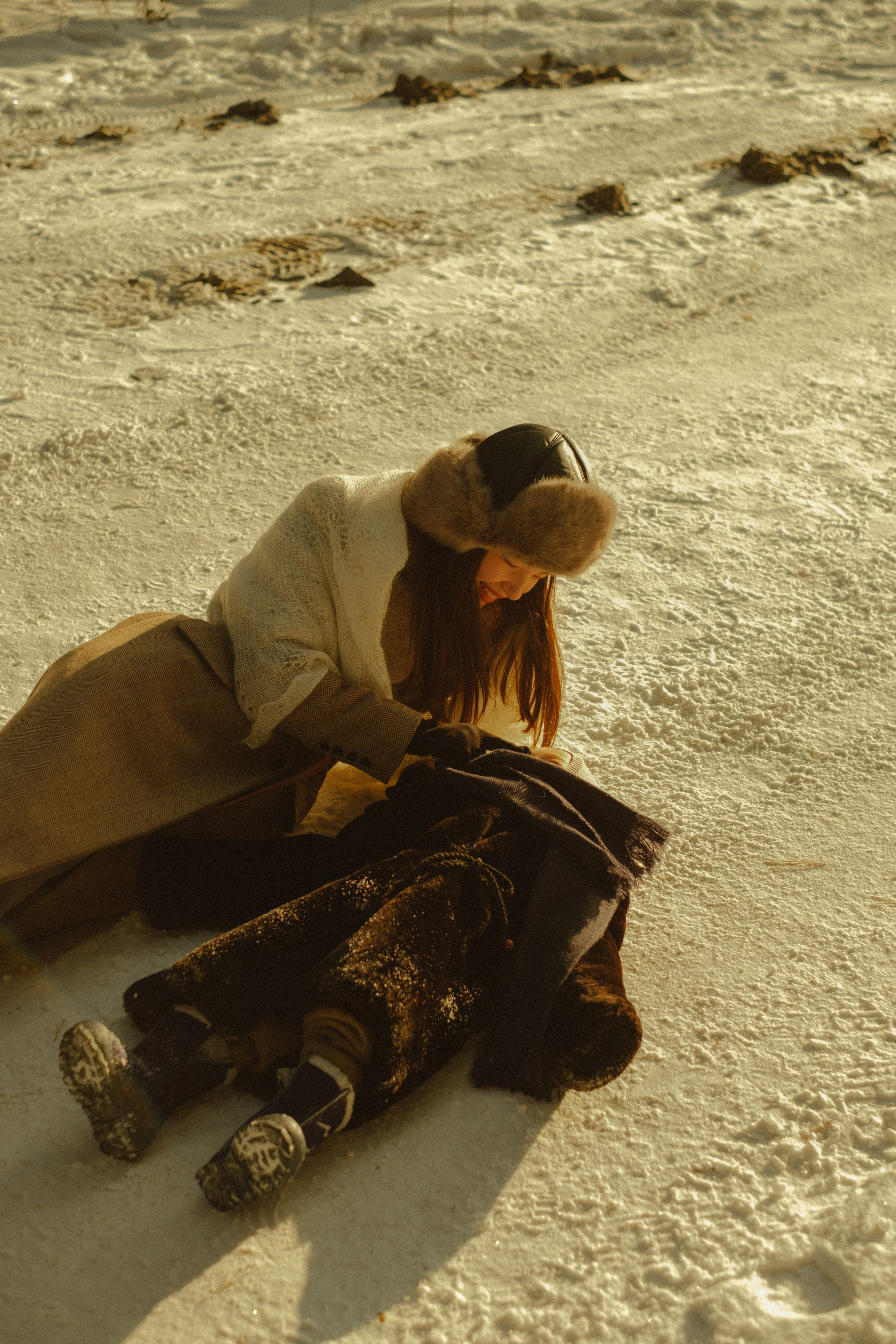 Ксюша, Том и Кирин | в стиле СССР. Фотограф в Новосибирске Диана Ильиных