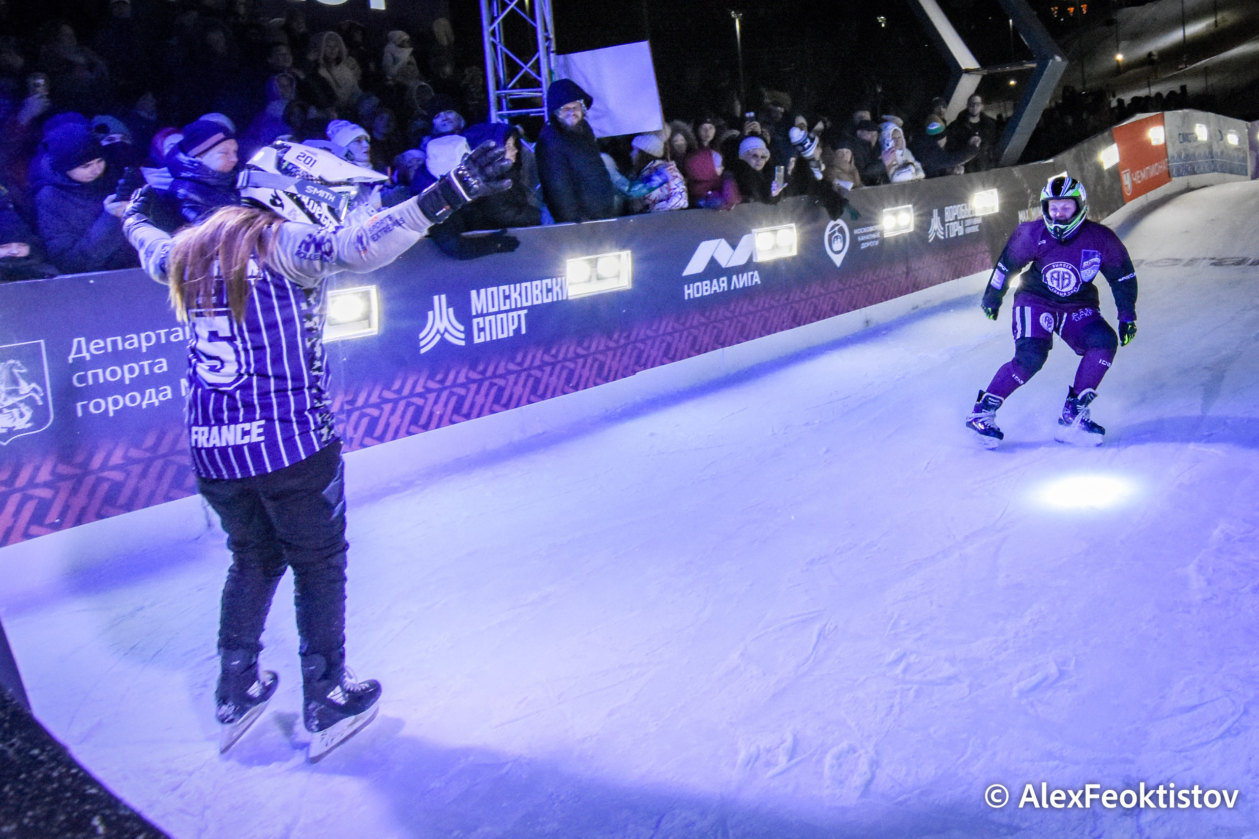 Гран-при Москвы по скоростному спуску на коньках — 17.02.2024. AlexFecto — галереи фотографий