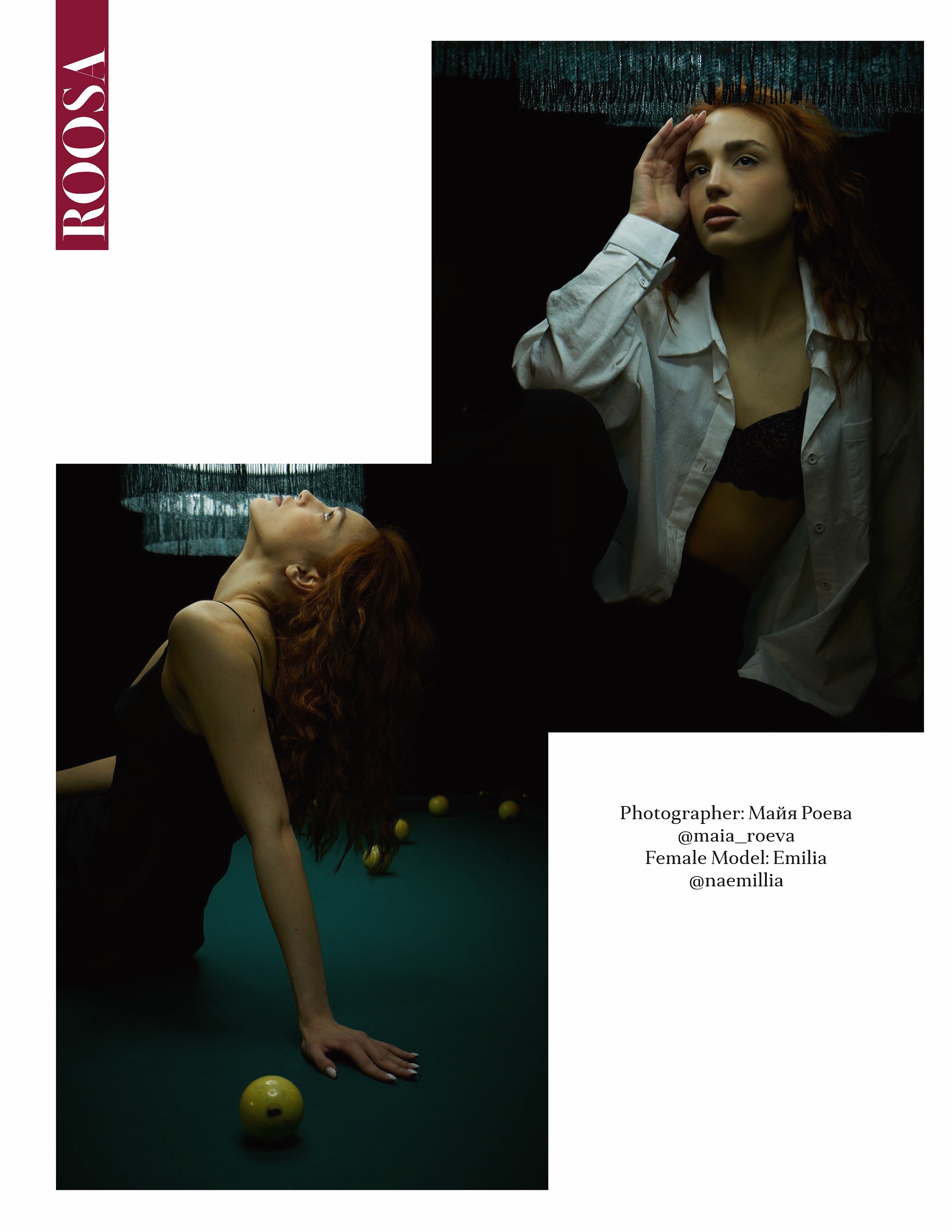 Публикации журналы. Майя Роева. Портретный фотограф в Москве