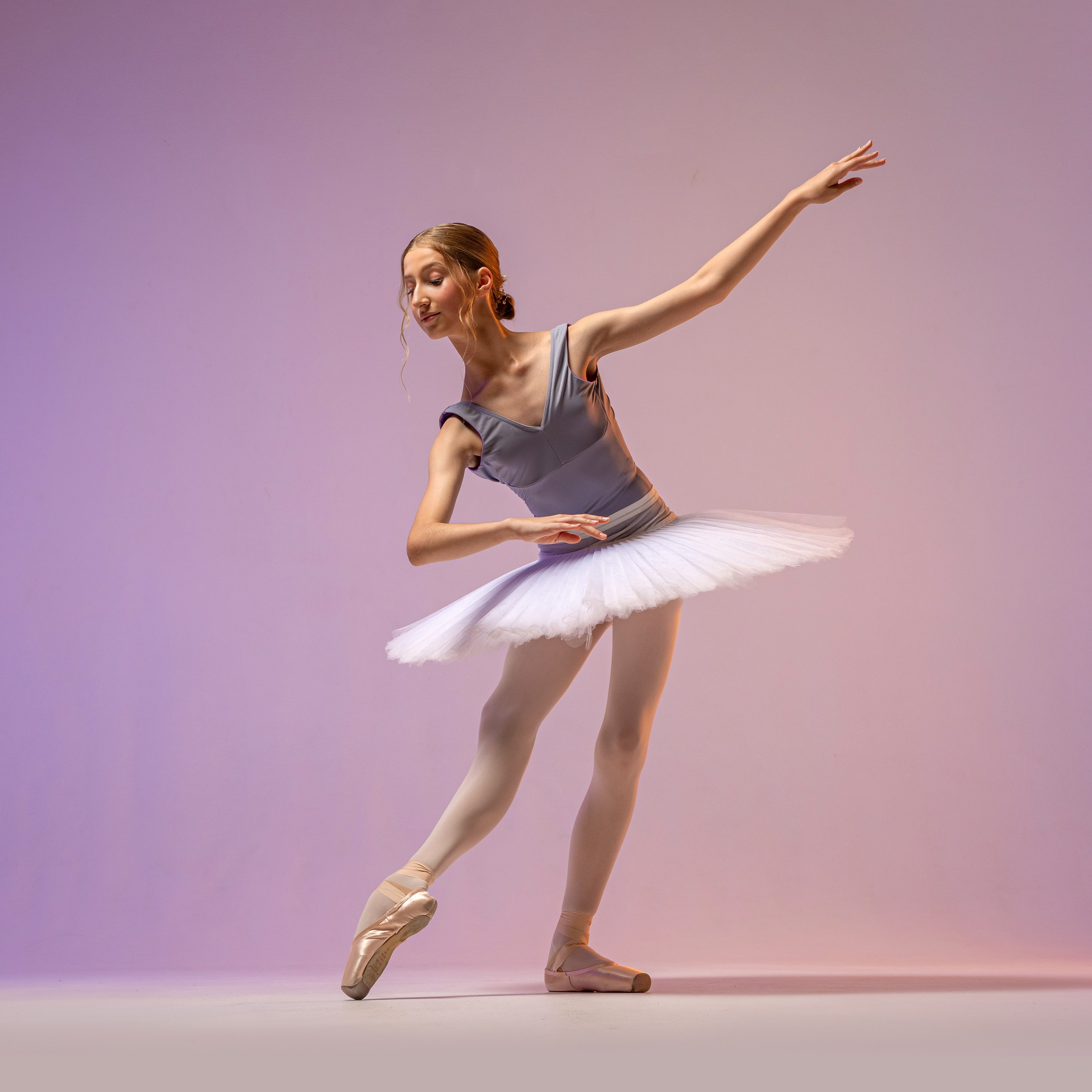 Балетная съёмка на белой циклораме и фонах. Балетный фотограф Алина Ханько — Душа Балета