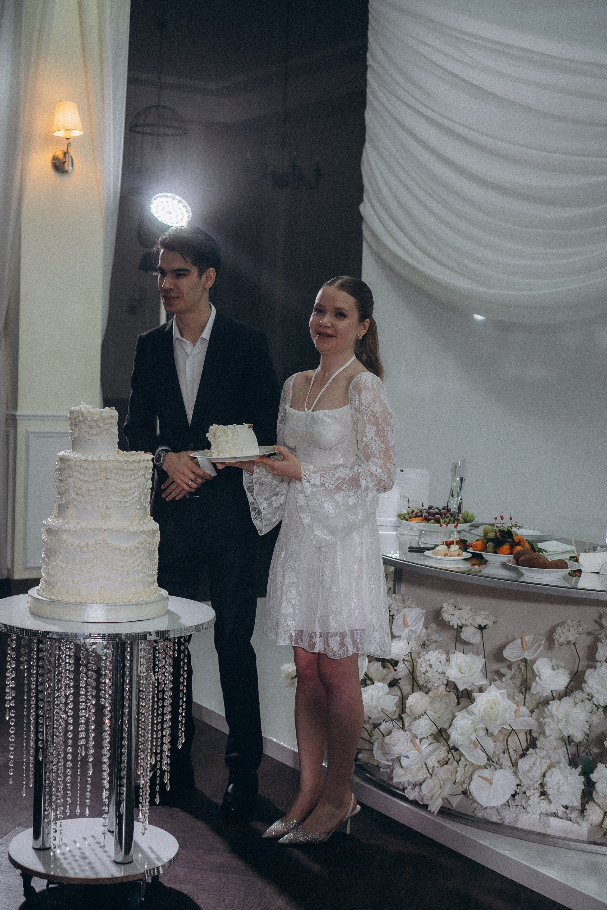 СВАДЕБНЫЙ ТОРТ. ФОТОСЕСИИЯ БАНКЕТА (СНЯТО В СИБИРЕ В НИЖНЕВАРТОВСКЕ). Профессиональный фотограф, Санкт-Петербург — Виктория Богомолова