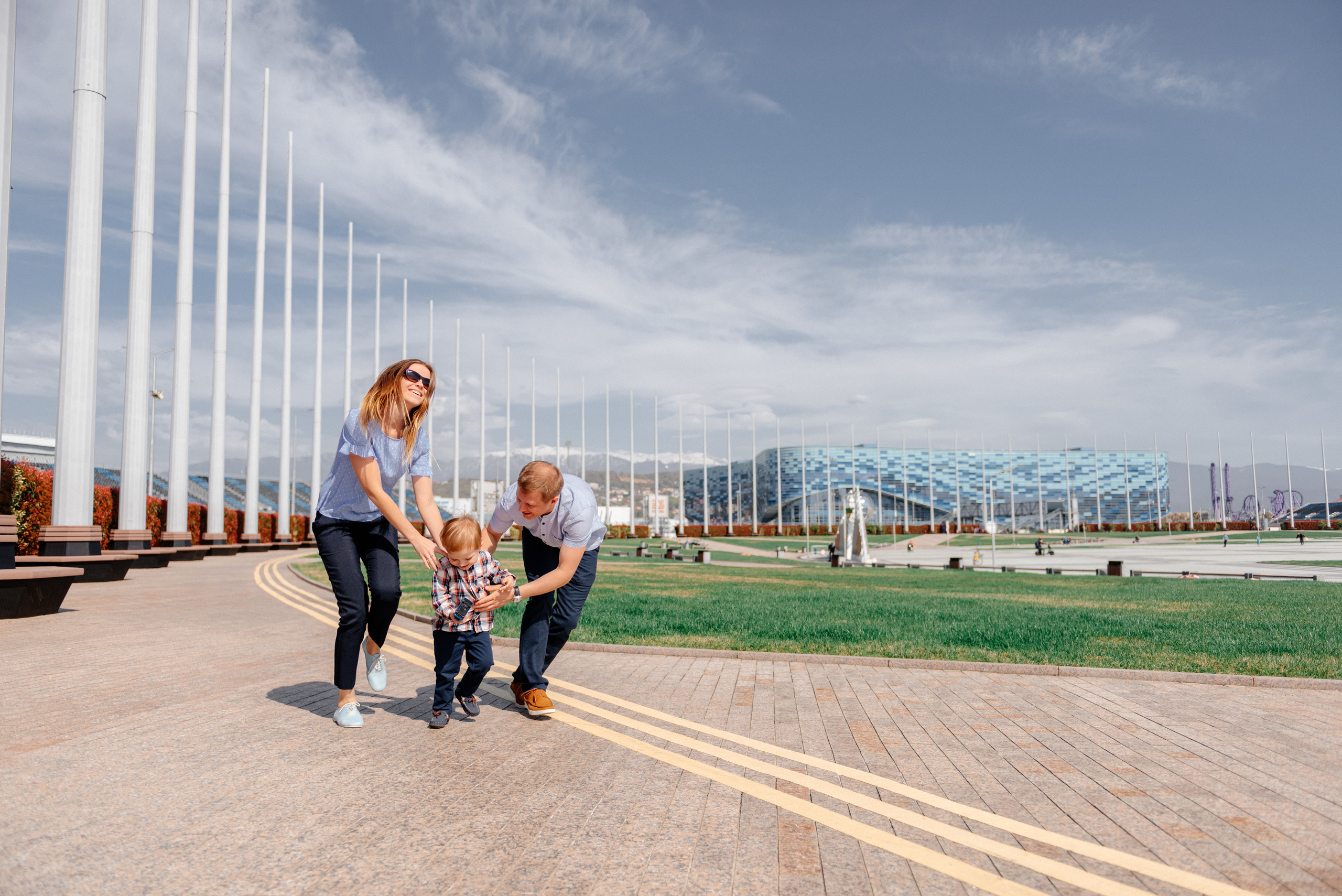 Семейная фотосессия в Олимпийском парке. Fedor Lemeshko — Destination Wedding and Family Lifestyle photographer