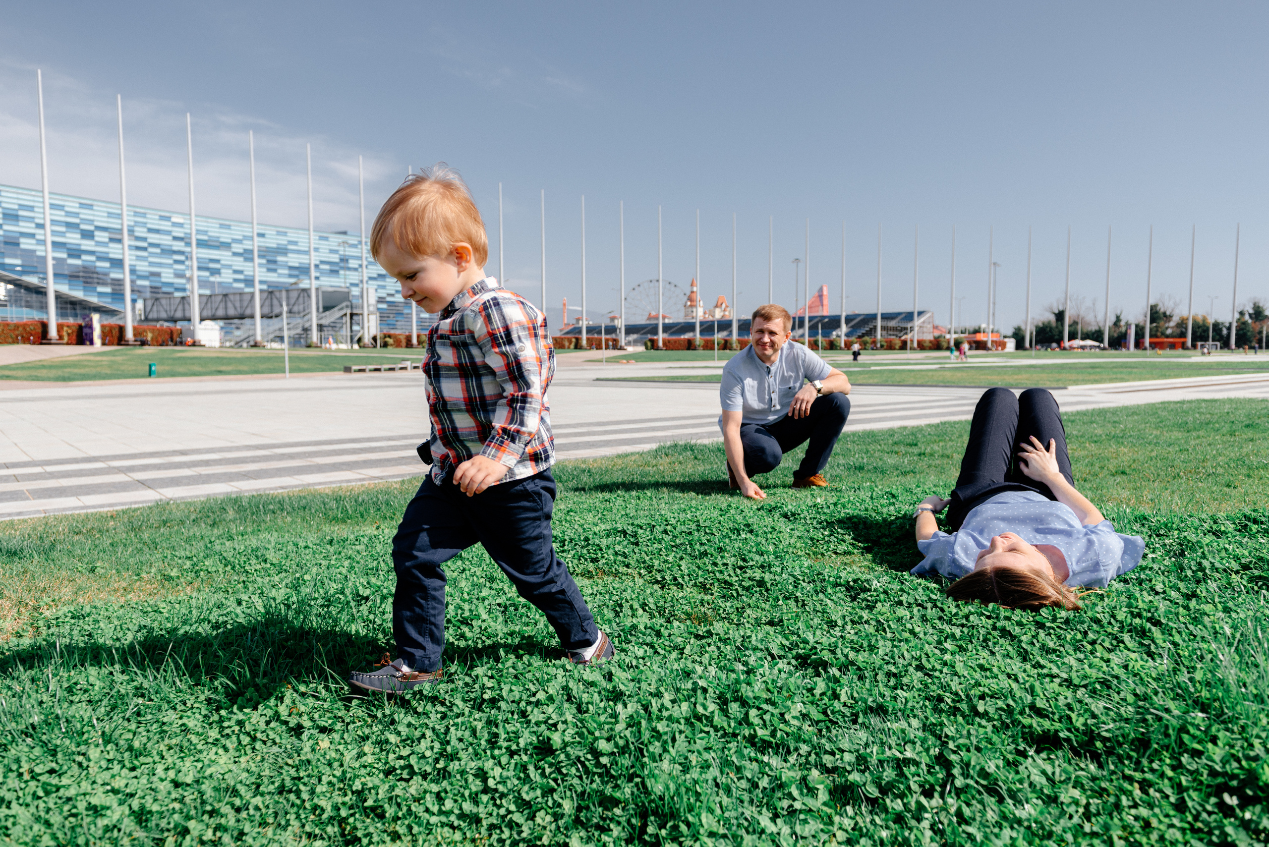 Семейная фотосессия в Олимпийском парке. Fedor Lemeshko — Destination Wedding and Family Lifestyle photographer
