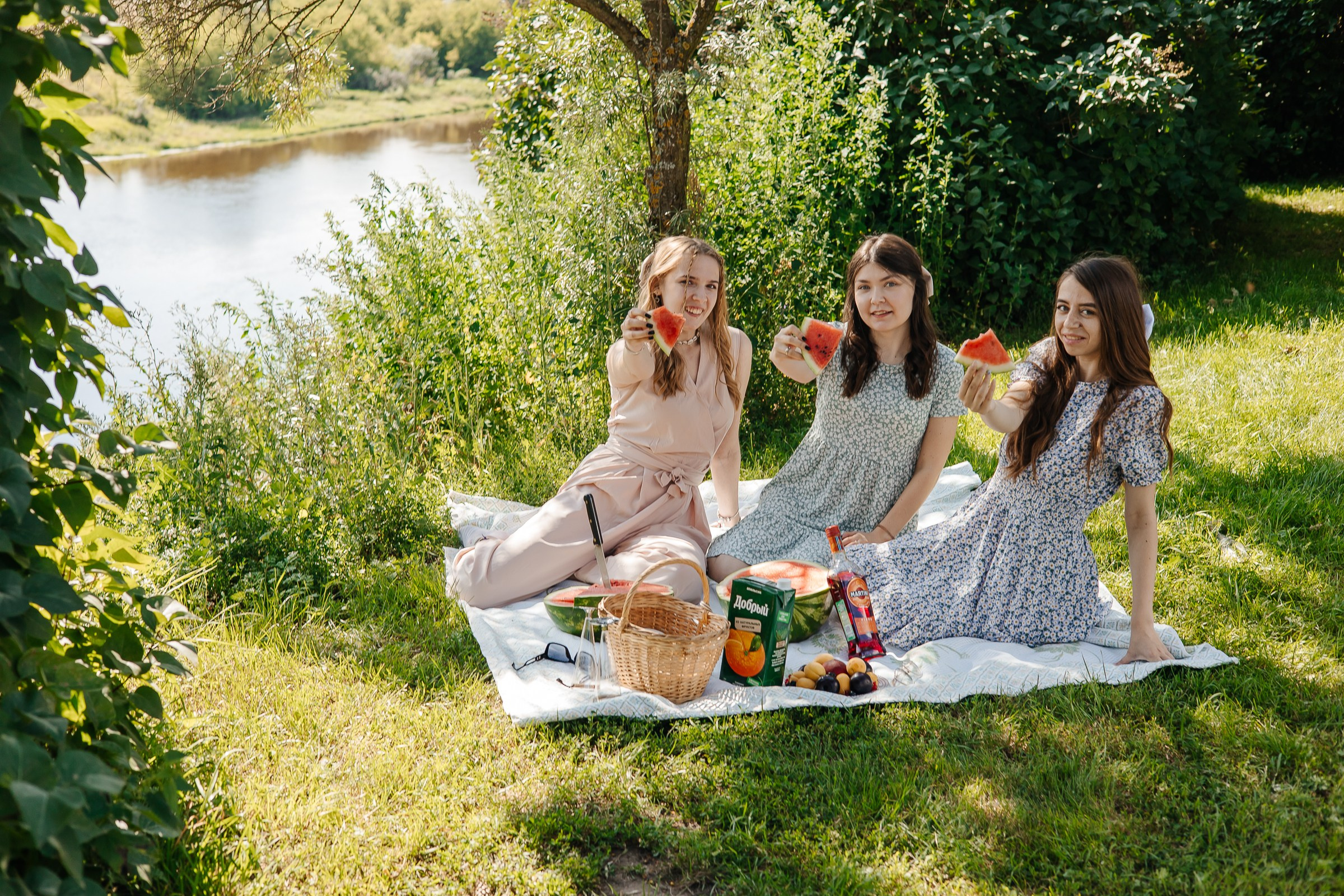 Девичник на природе. Контент и свадебный фотограф в Одинцово и Москве. Вакульчик Екатерина