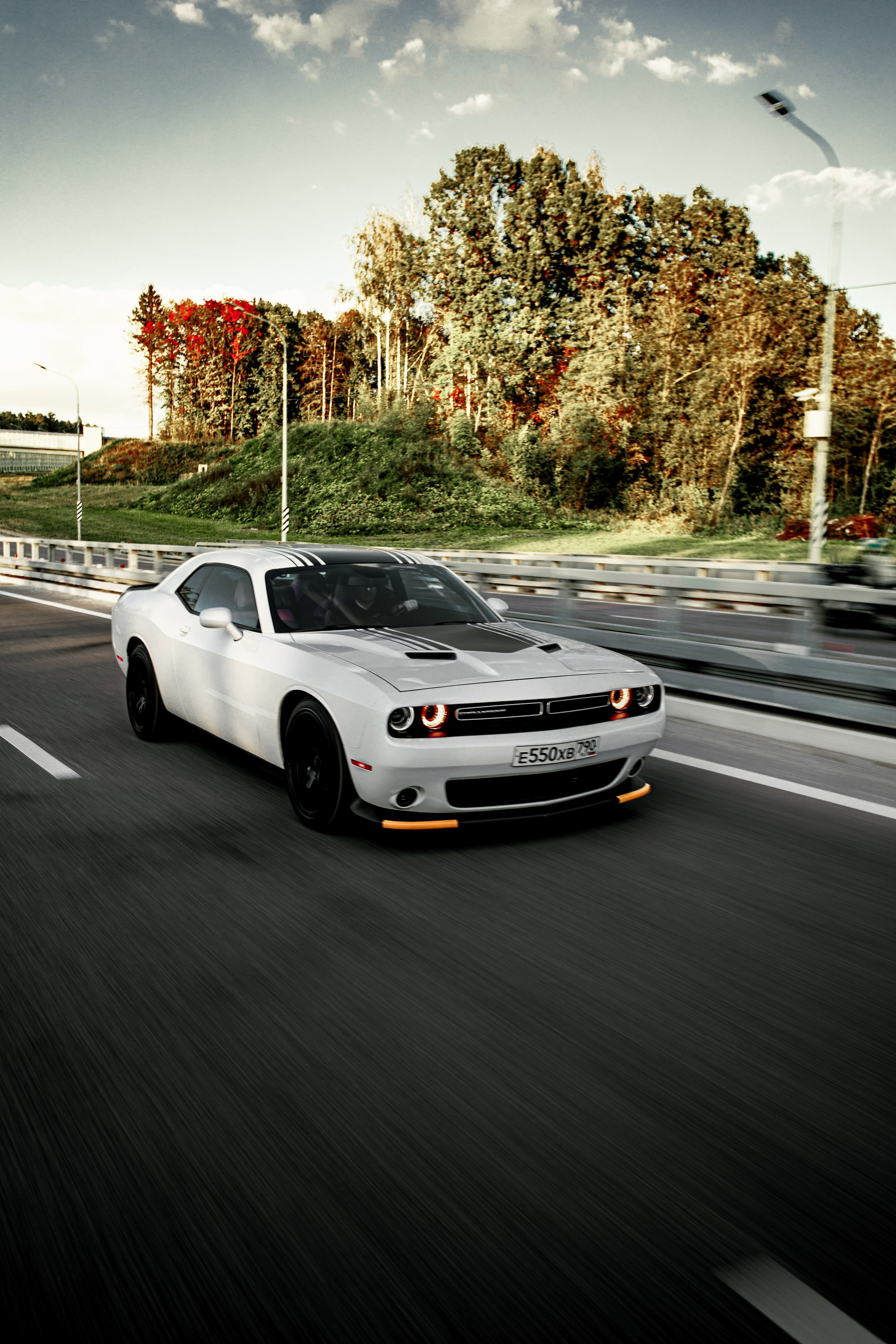 Dodge Challengers. Спортивный фотограф — Никита